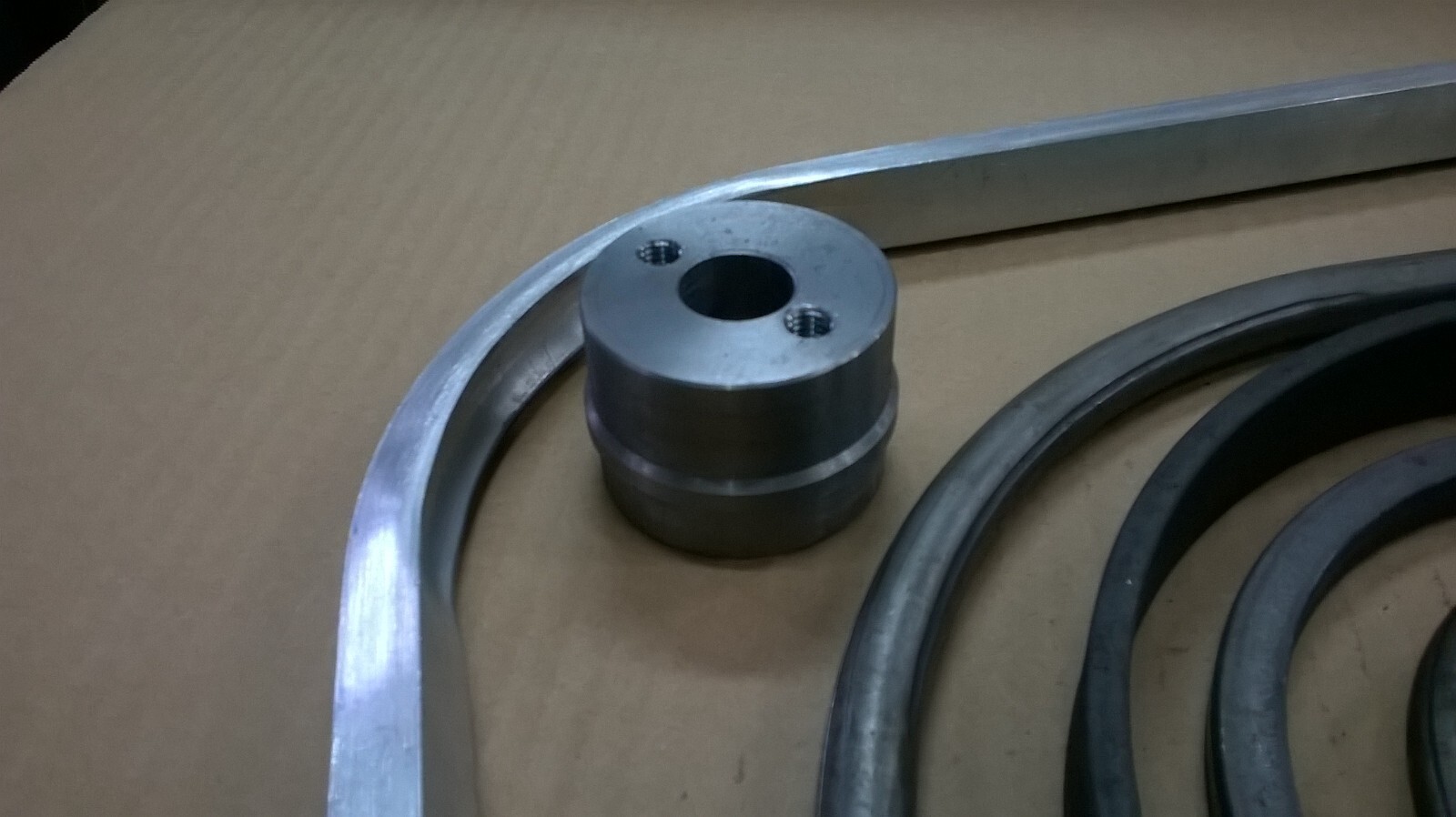 Manual RR-150 Ring Roller | Roller Bender for Steel Rods, Flat Bars, Pipes