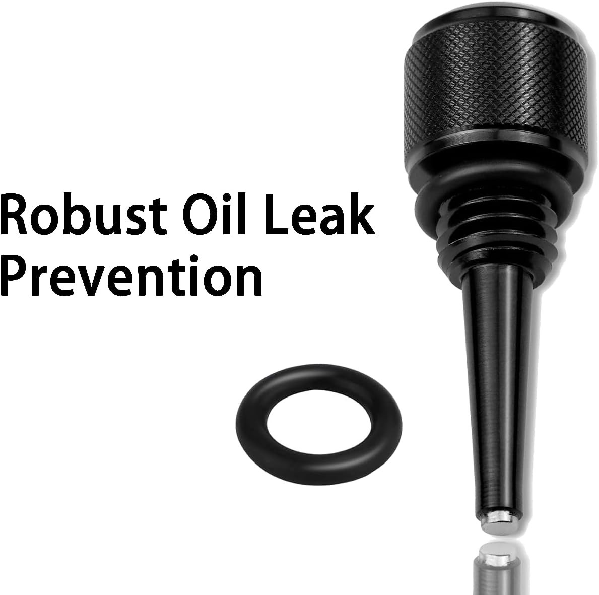 Black Alloy Magnetic Oil Dipstick for Predator 212 Coleman 196cc Ghost 224cc