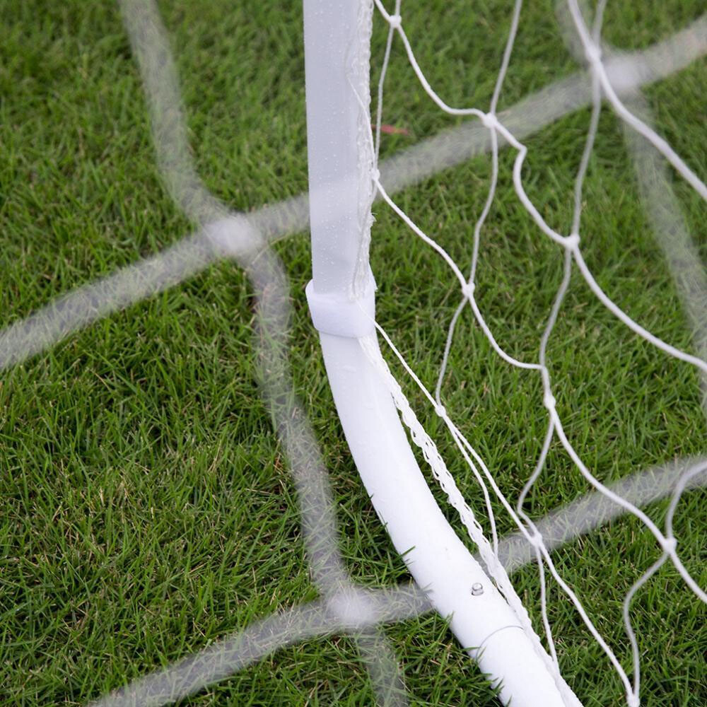 Portable Goal Soccer Steel Frame 12' x 6' Football Net Quick Ball Sport Training