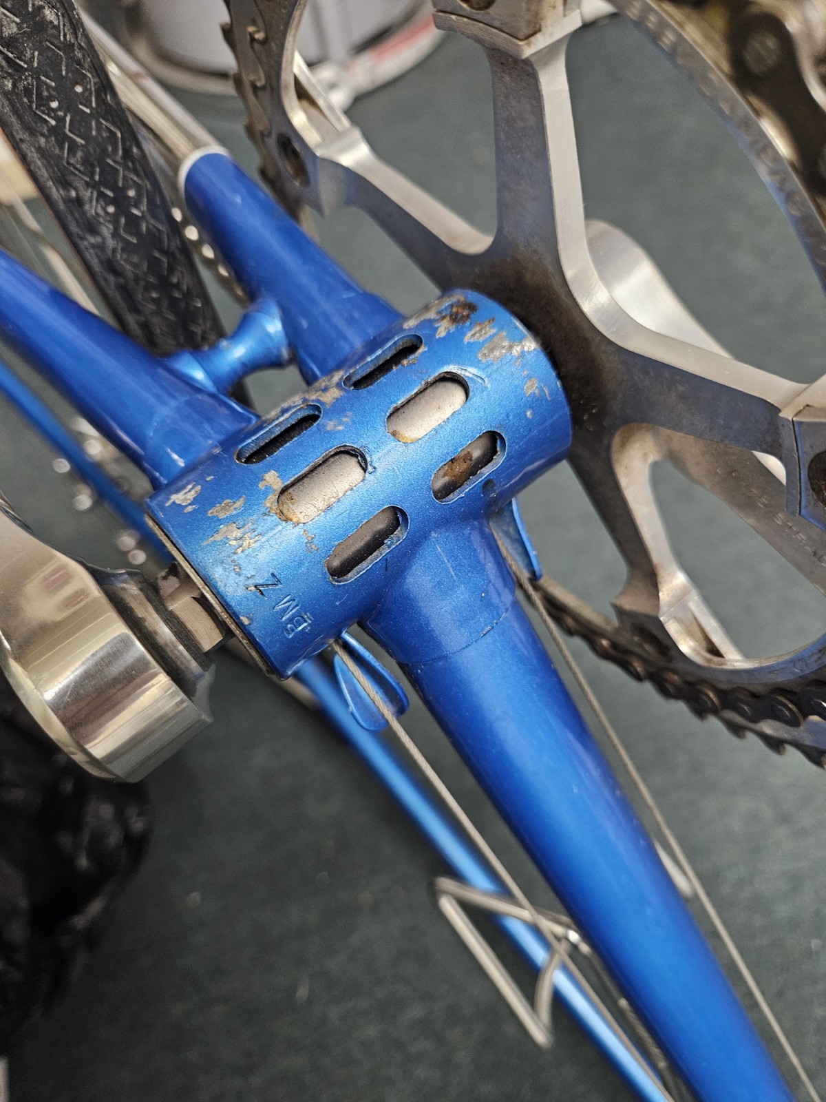 80s Palo Alto (Biemmezeta) racing bike, 14 speed, 65 cm, Columbus f/f, used