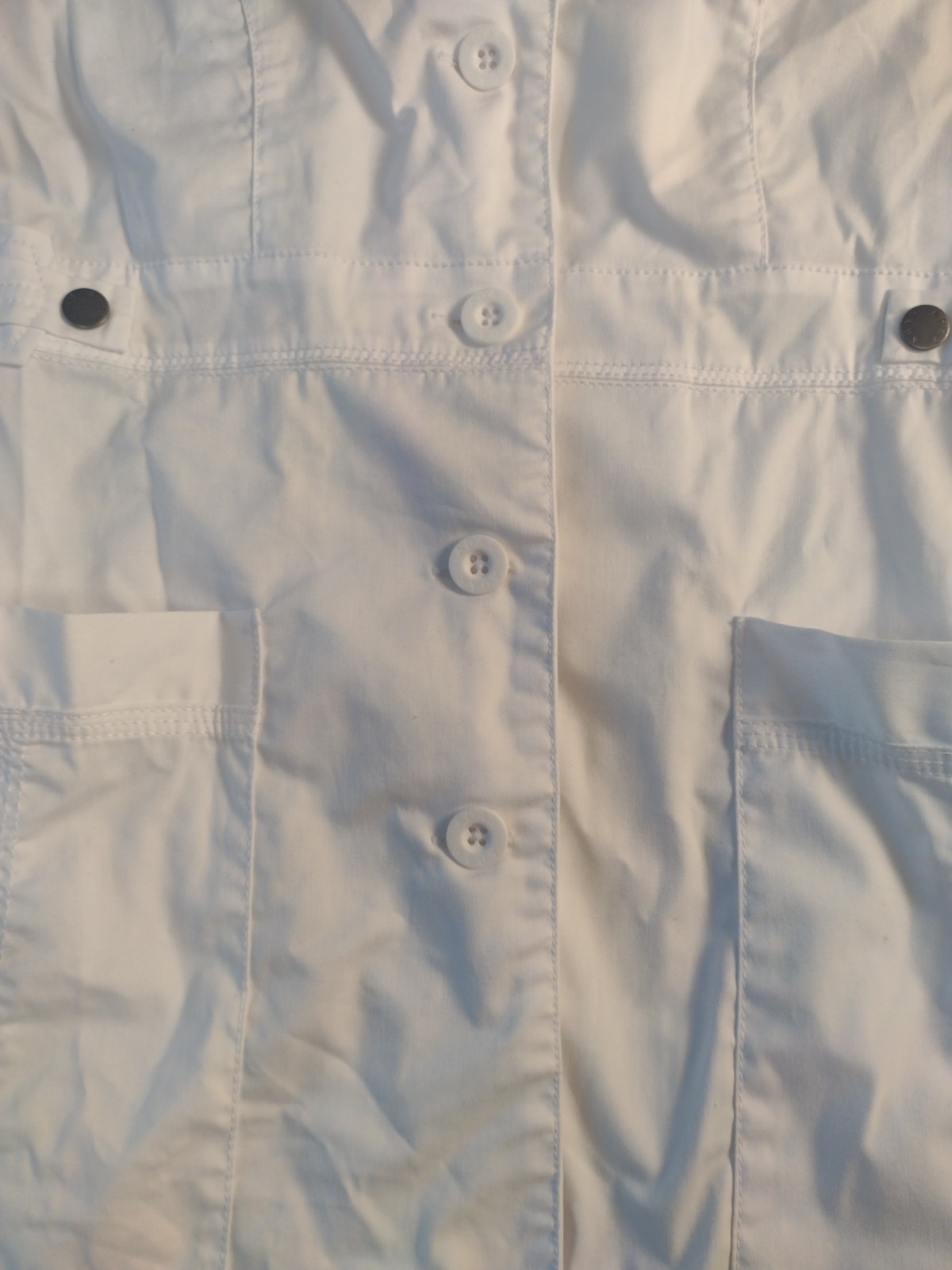 Adar Doctor, Nurse Uniform Lapel Collar long Sleeve Consultation Coat Size XS