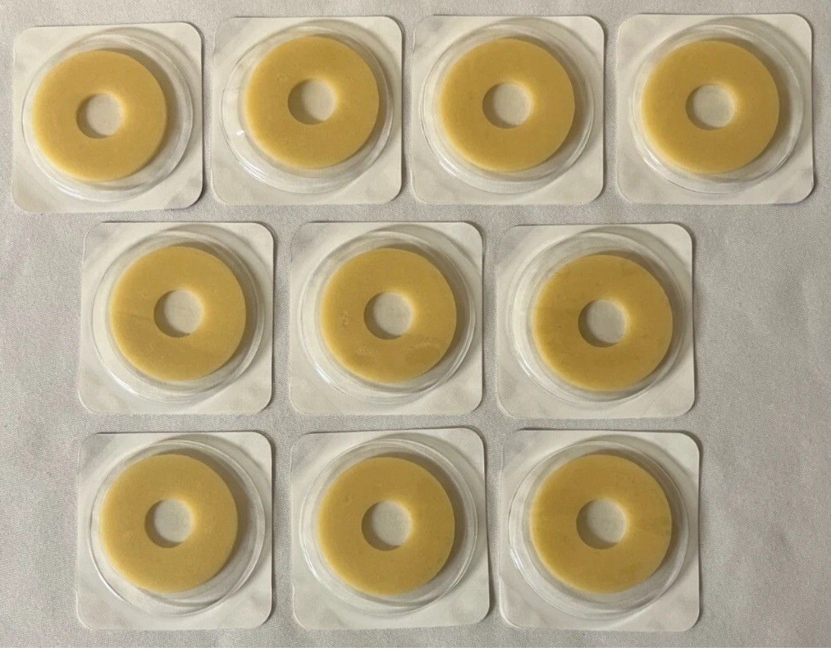 10 ConvaTec 839005 Eakin Cohesive SLIMS Barrier Seals 1-7/8" (48mm) No Box