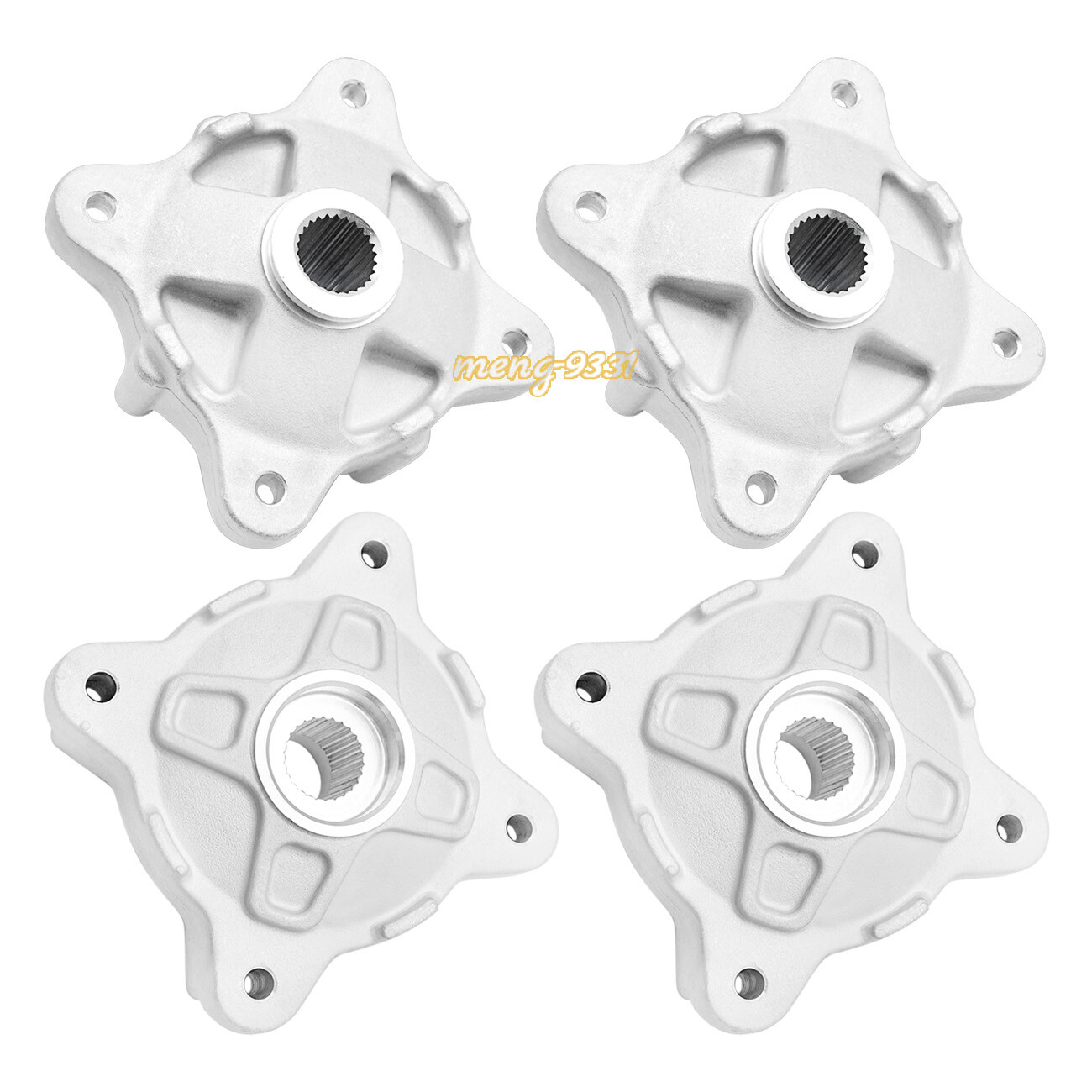 Front &Rear Wheel Hubs &Bearings & Studs for Polaris RZR-800 RZR-800-S 2008-2014