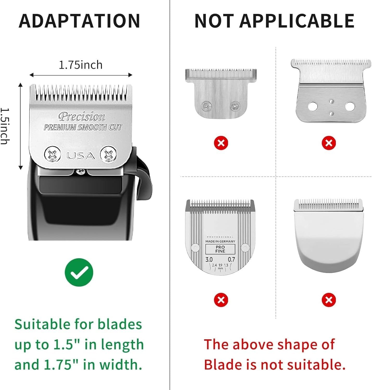 for Wahl Clipper Guards Set 10 12 16, Hair Clipper Guards for Wahl Senior Clippe