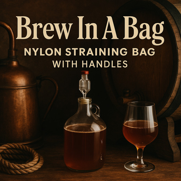 Brewers Best Brew In A Bag Nylon Straining Bag with Handles