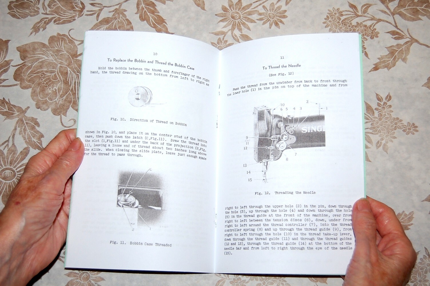 Using & Adjusting Instructions Manual for Singer Sewing Machines 111w150 111w151