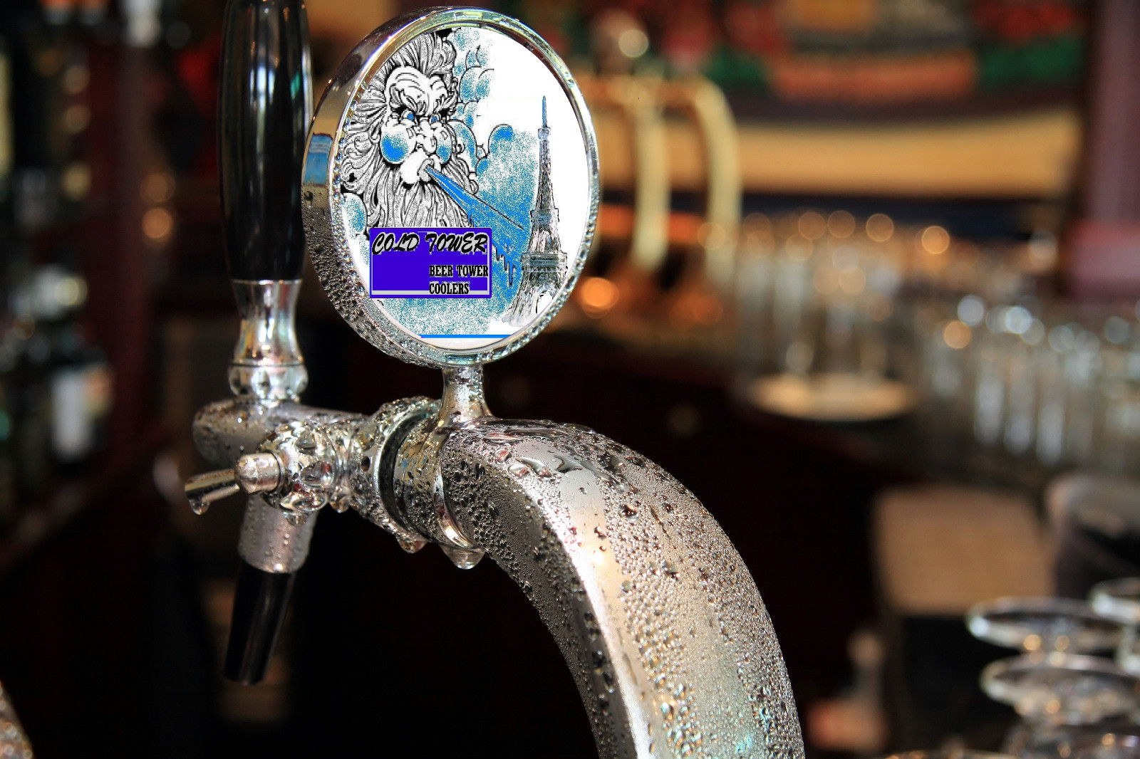 COLDTOWER Kegerator Beer Tower Cooler/Kegerator Fan - Universally compatible