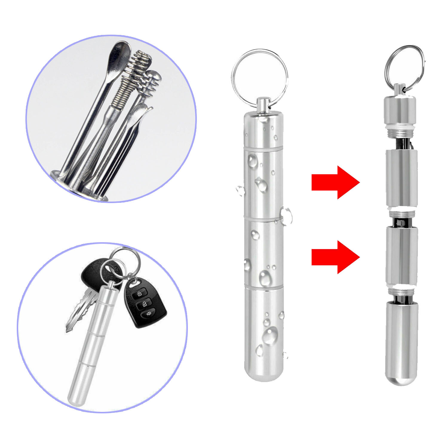 7 PCS Innovative Spring Ear Wax Cleaner Tool Set Ear Pick Ear Wax Removal Kit US