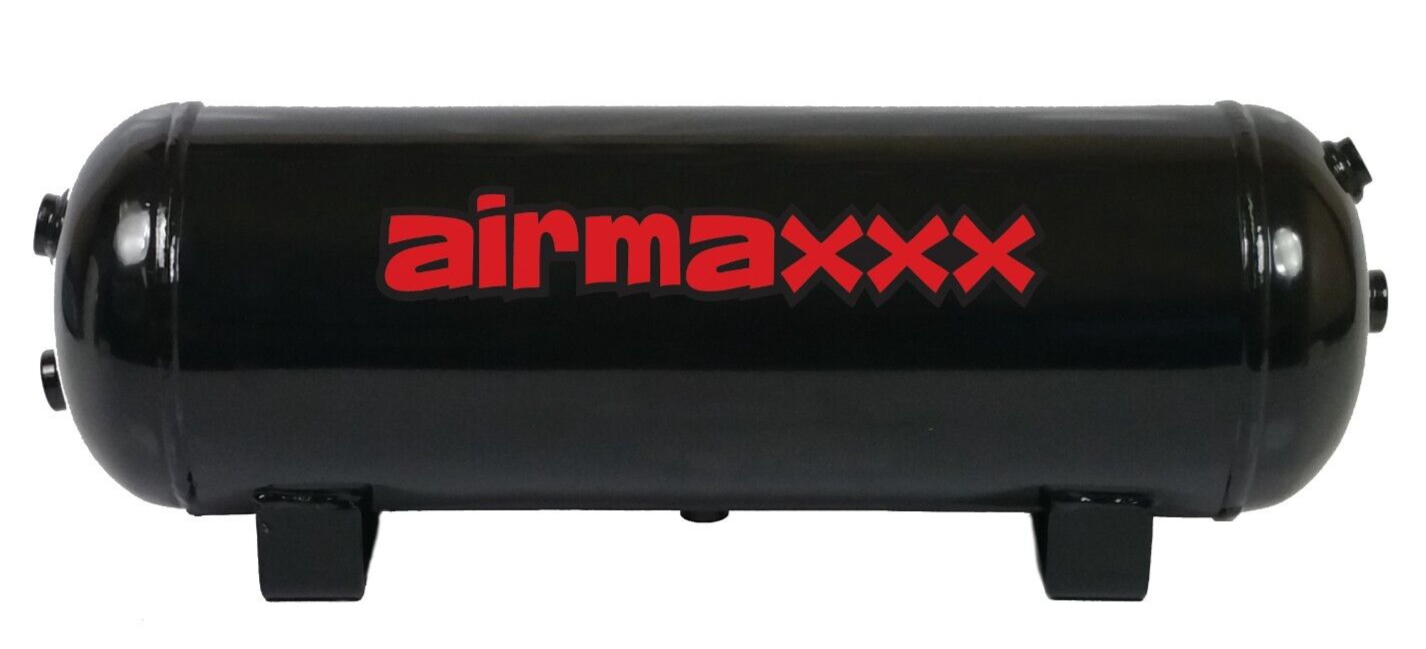 airmaxxx 3 Gallon 6 Port Steel Air Tank Air Suspension Train Horn Compressor