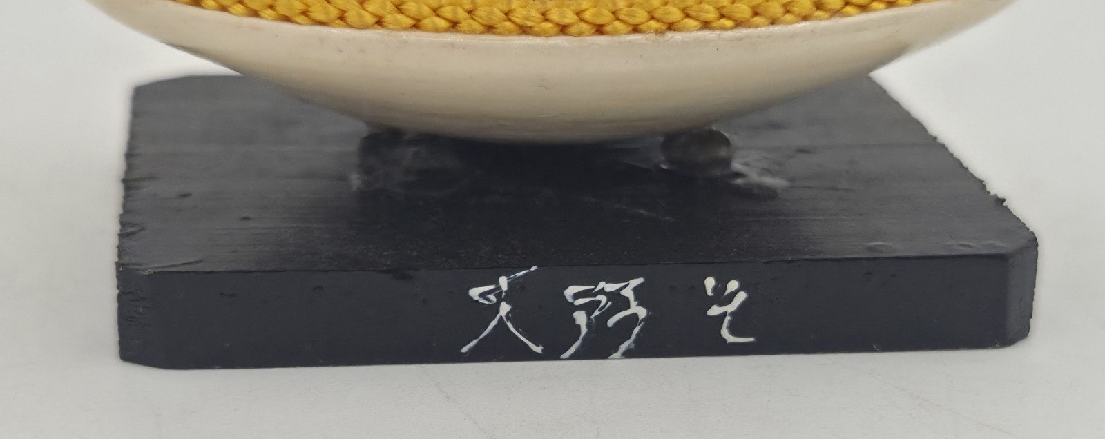 VTG Japanese Seven 7 Lucky Gods Kokeshi Wood Figures Clam Shell Shichifukujin