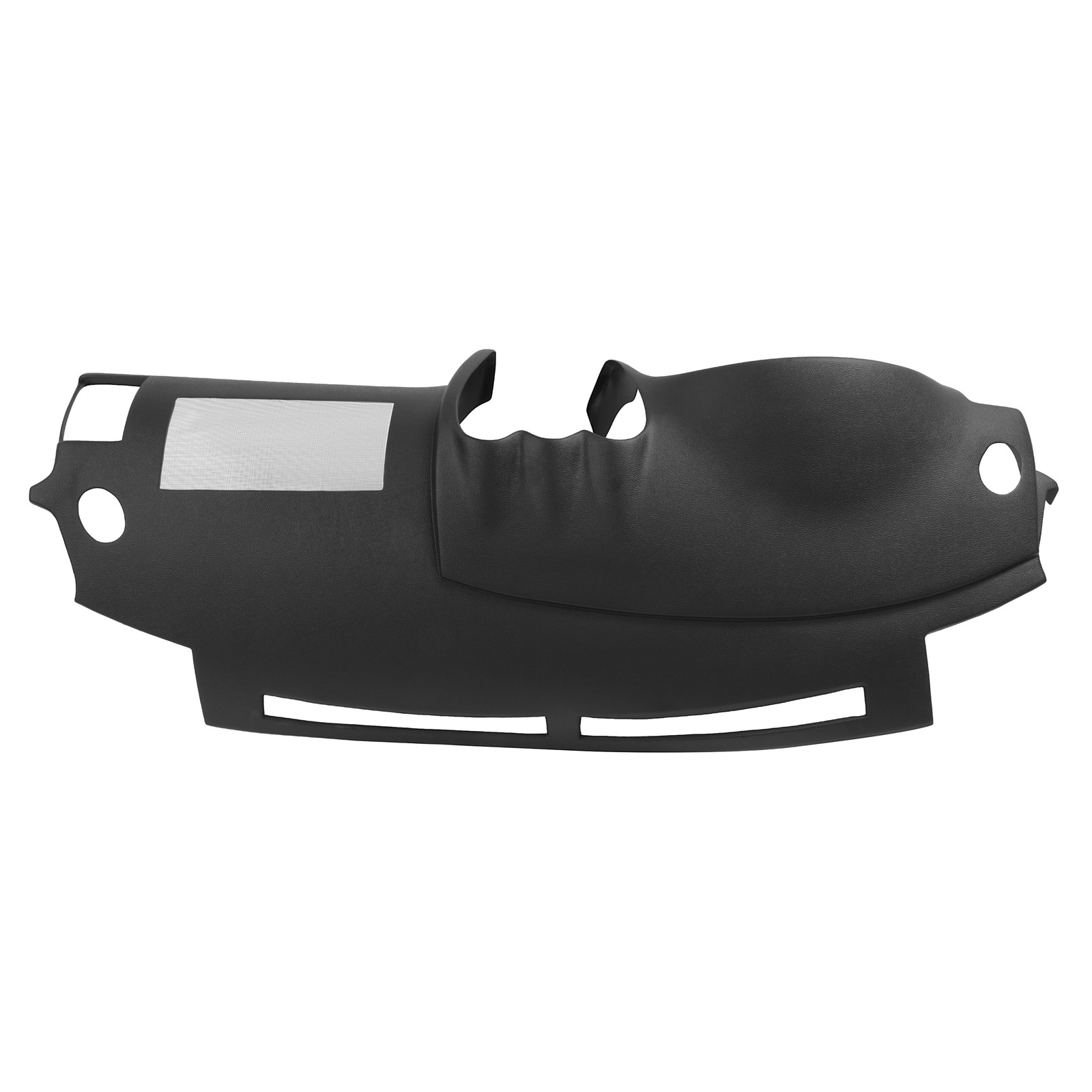 Molded Dashboard Cover Center Dash Cap Overlay Black For Nissan Altima 2008-2012