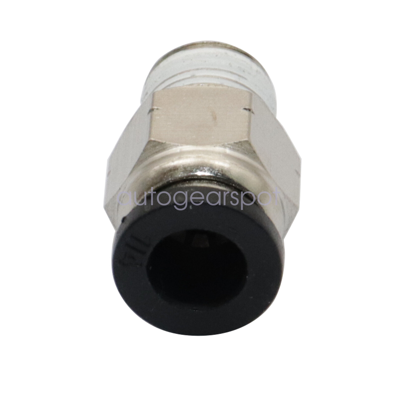 1/4" OD Tube X 1/8" NPT Pneumatic Fitting, Push to Connect Air Fitting (Qty 10)