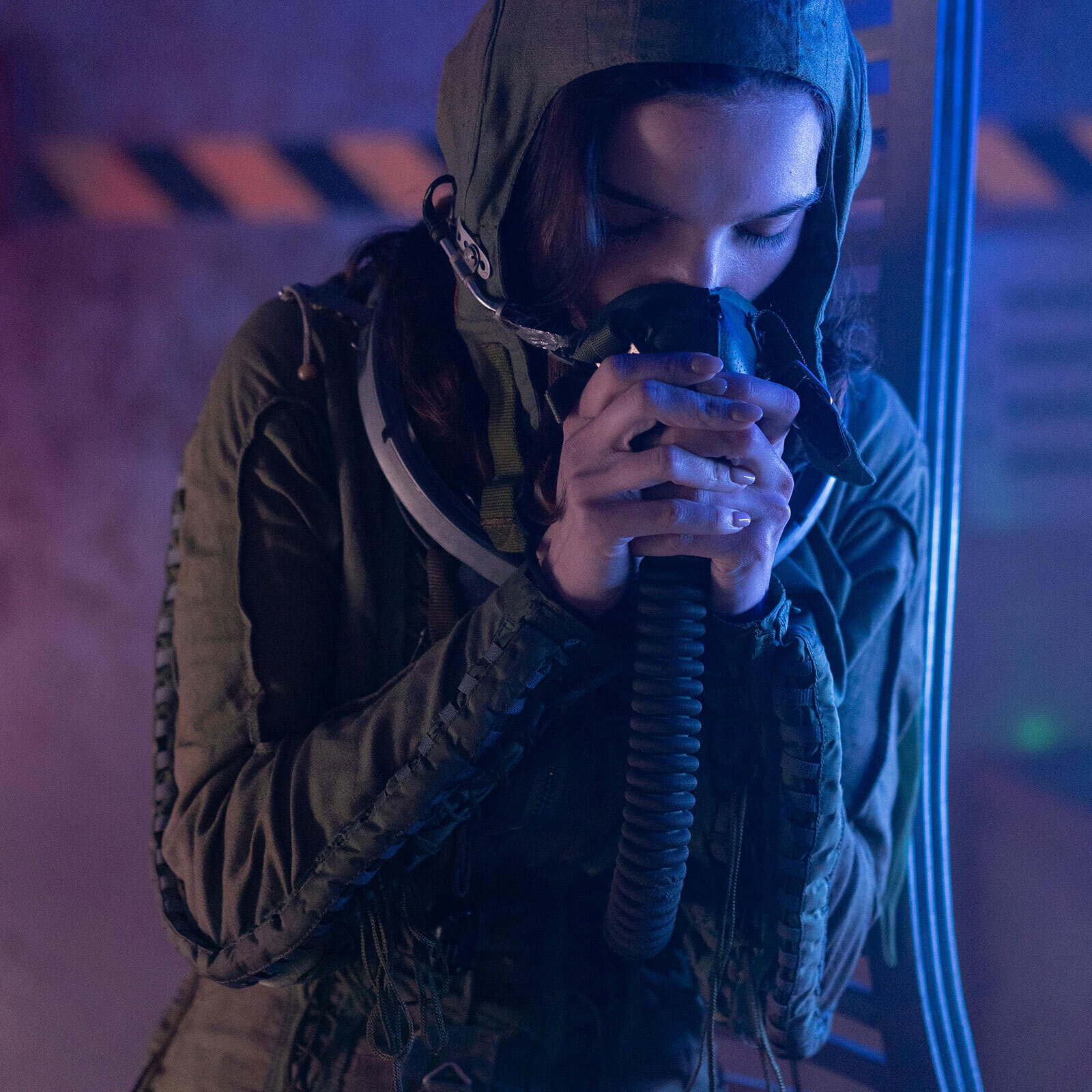 0.5M Rubber Gas Mask Hose for Connection with The 40mm Filter Boxes & Respirator