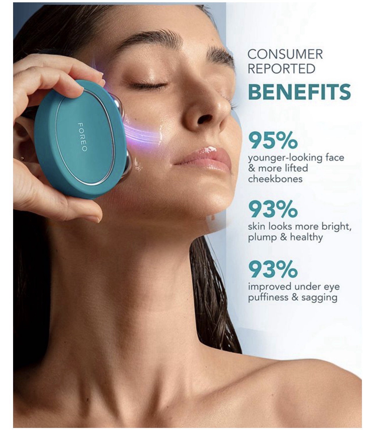 FOREO BEAR 2 Advanced Microcurrent Facial Toning Device - Green