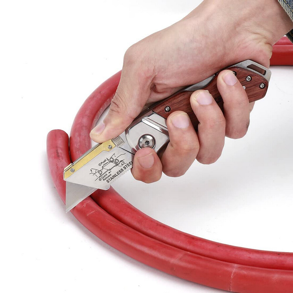 WORKPRO Folding Utility Knife with/10 Blade Heavy Duty Cutter Quick Change Blade