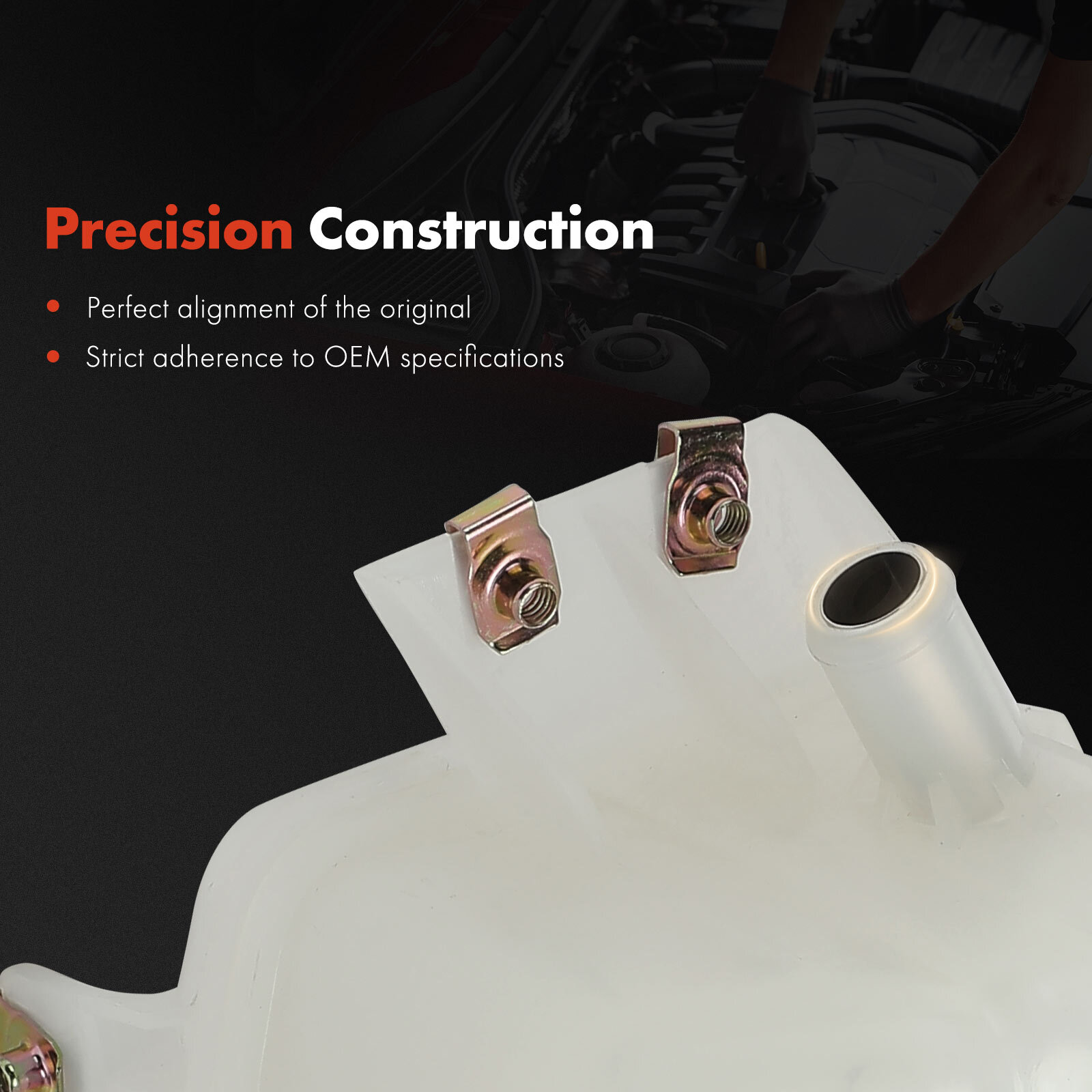 Coolant Reservoir with Cap for International Harvester LT625 Base 2017 2018-2019