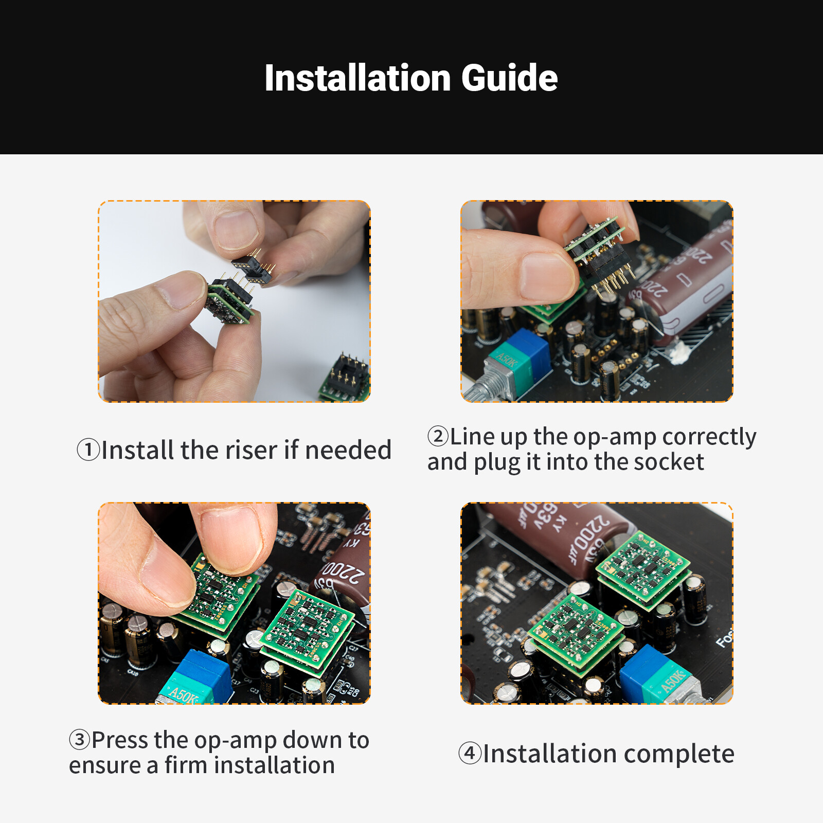 SPARKOS LABS 1 Pair SS3602 Discrete Dual for BT20A PRO and V3