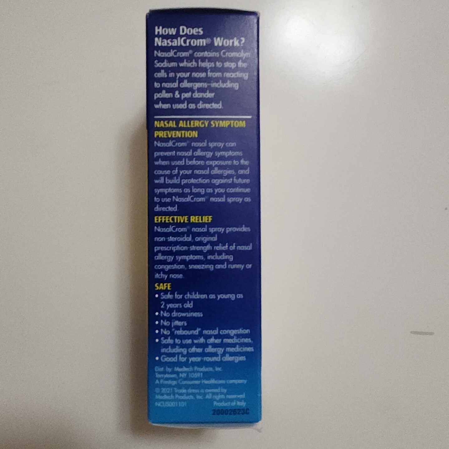Nasalcrom Nasal Allergy Symptom Spray 0.88 oz Exp 2025+