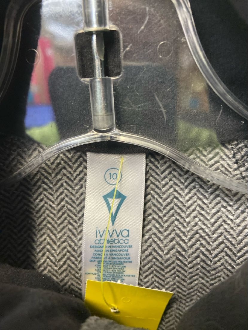 Ivivva - Lululemon Girl's Size 10 Black Jacket