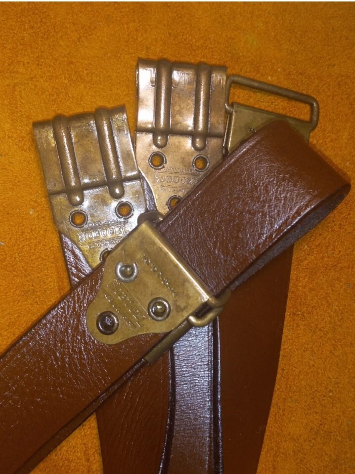 M1 Garand M1C M1D Kerr Leather Sling No Buckle