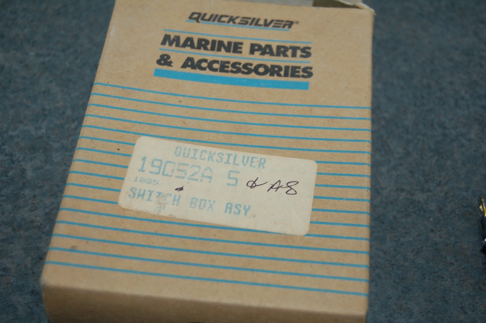 NOS GENUINE Mercury QUICKSILVER 19052A5 Switch Box Assembly NEW OLD STOCK OEM
