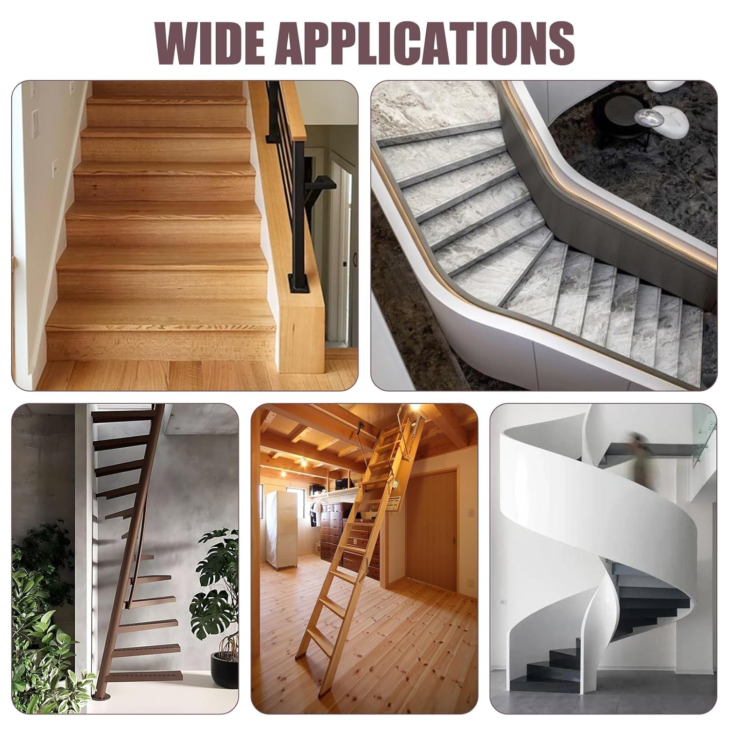 Stair Tread Template Tool Aluminum Alloy Stair Measuring Tool 23"-65" Length