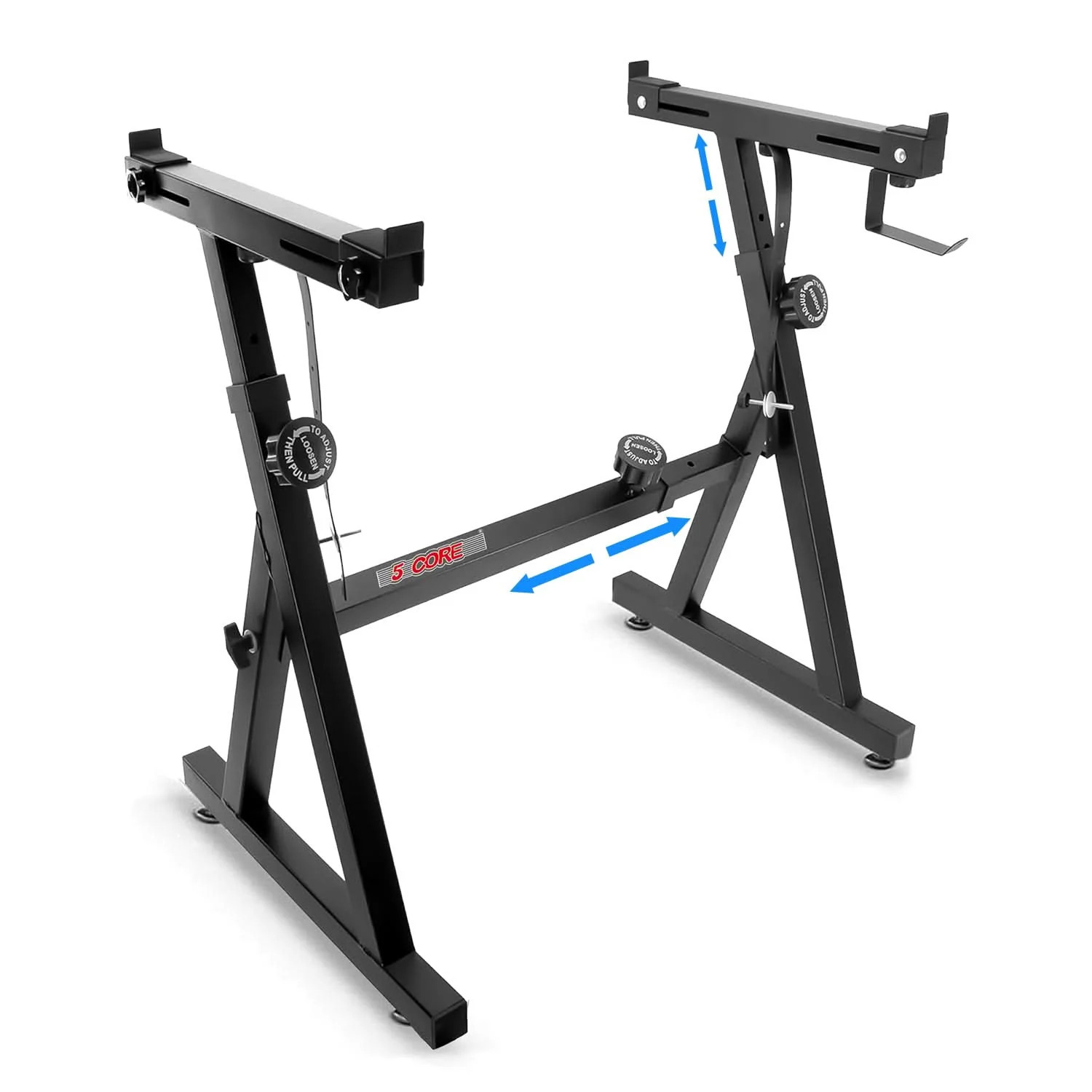 5 Core Keyboard Stand Z Shape Adjustable Heavy Duty Key Board Pianos Stands