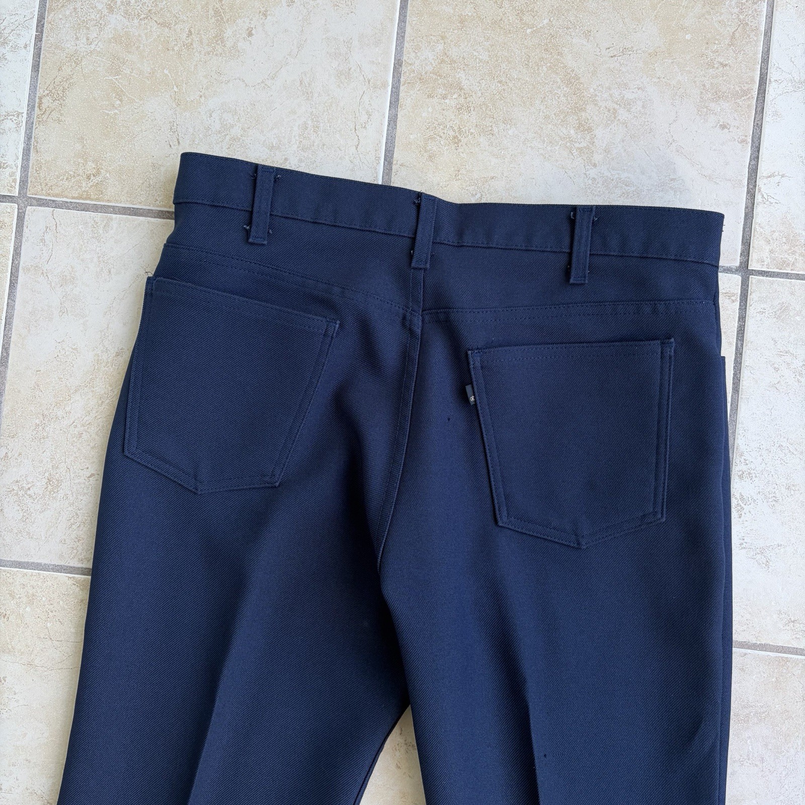 Vtg Levis 517 Pants Mens 36x30 Blue Sta Prest Bootcut 70s Talon Zip Western USA