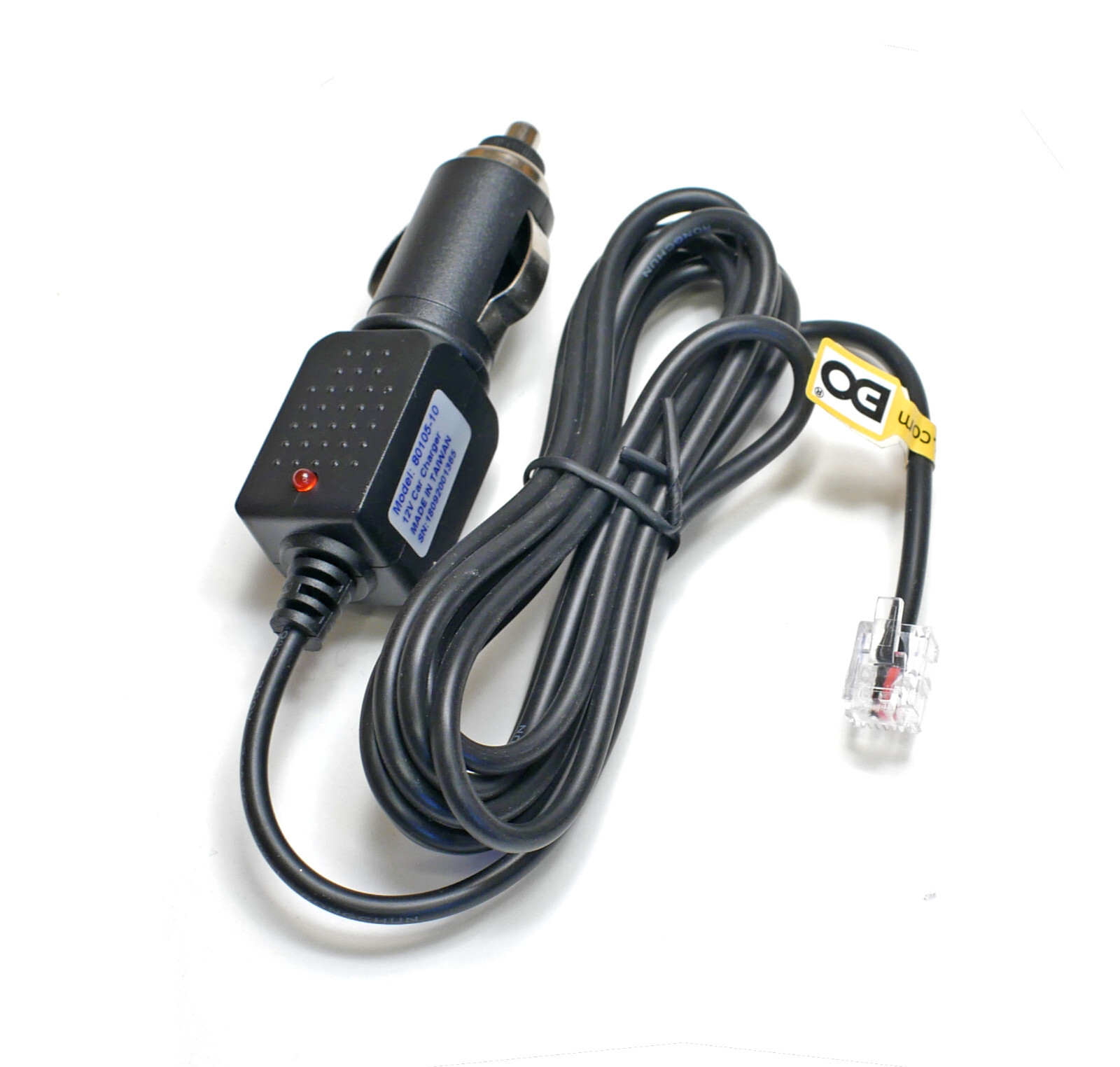 12V Car Power Cord for Valentine One V1 Gen 2 Radar Laser Detector RJ11 6.5 Ft