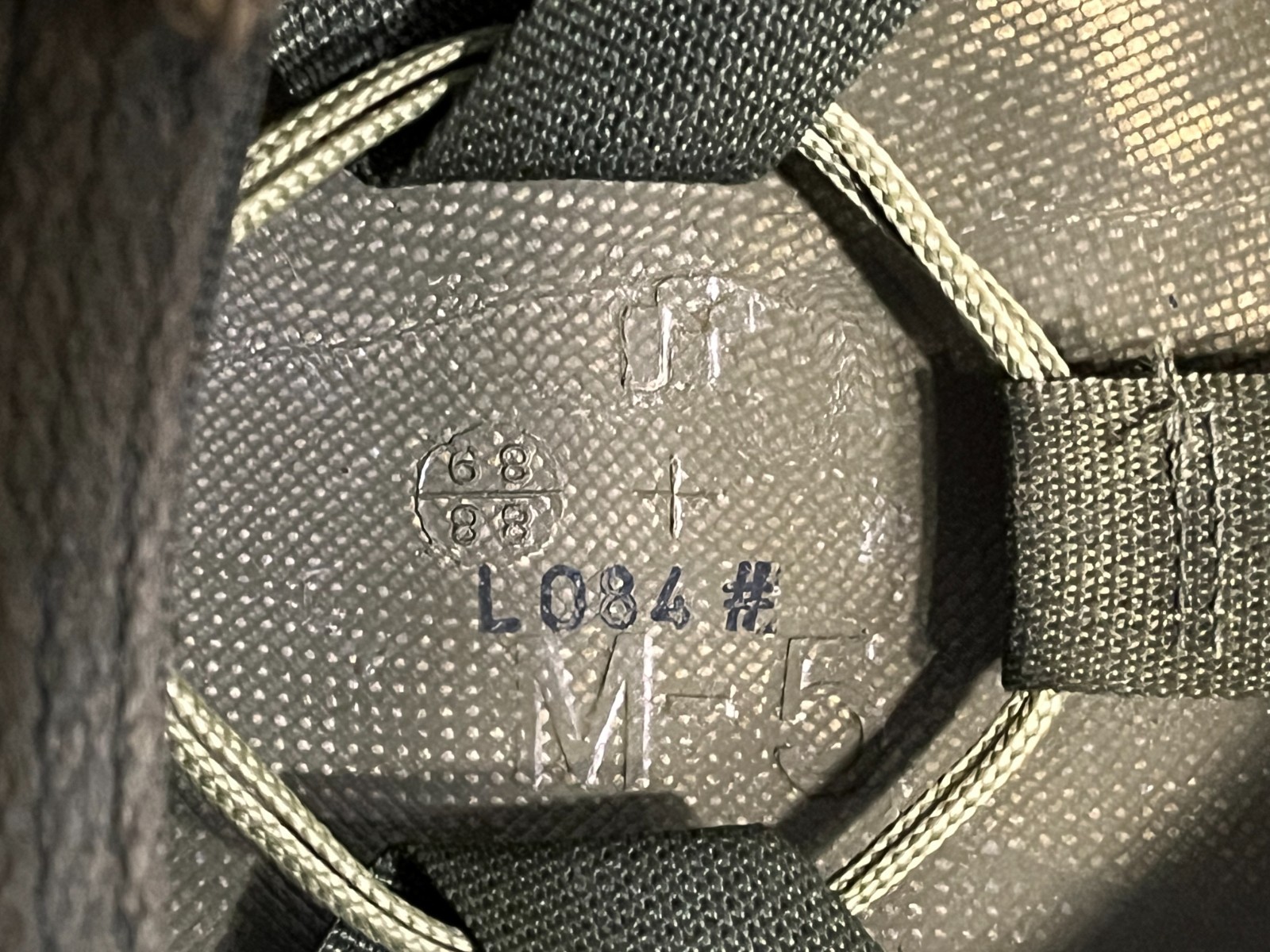 PASGT Helmet Cover Battle Damaged Iraq Desert Storm and OPFOR Shirt US Army OBO