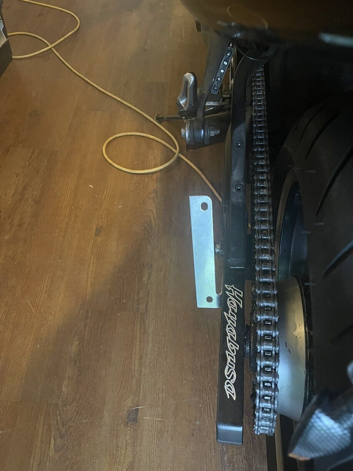 Side Flat License Plate Relocation Holder Bracket for Suzuki Hayabusa 1999-now