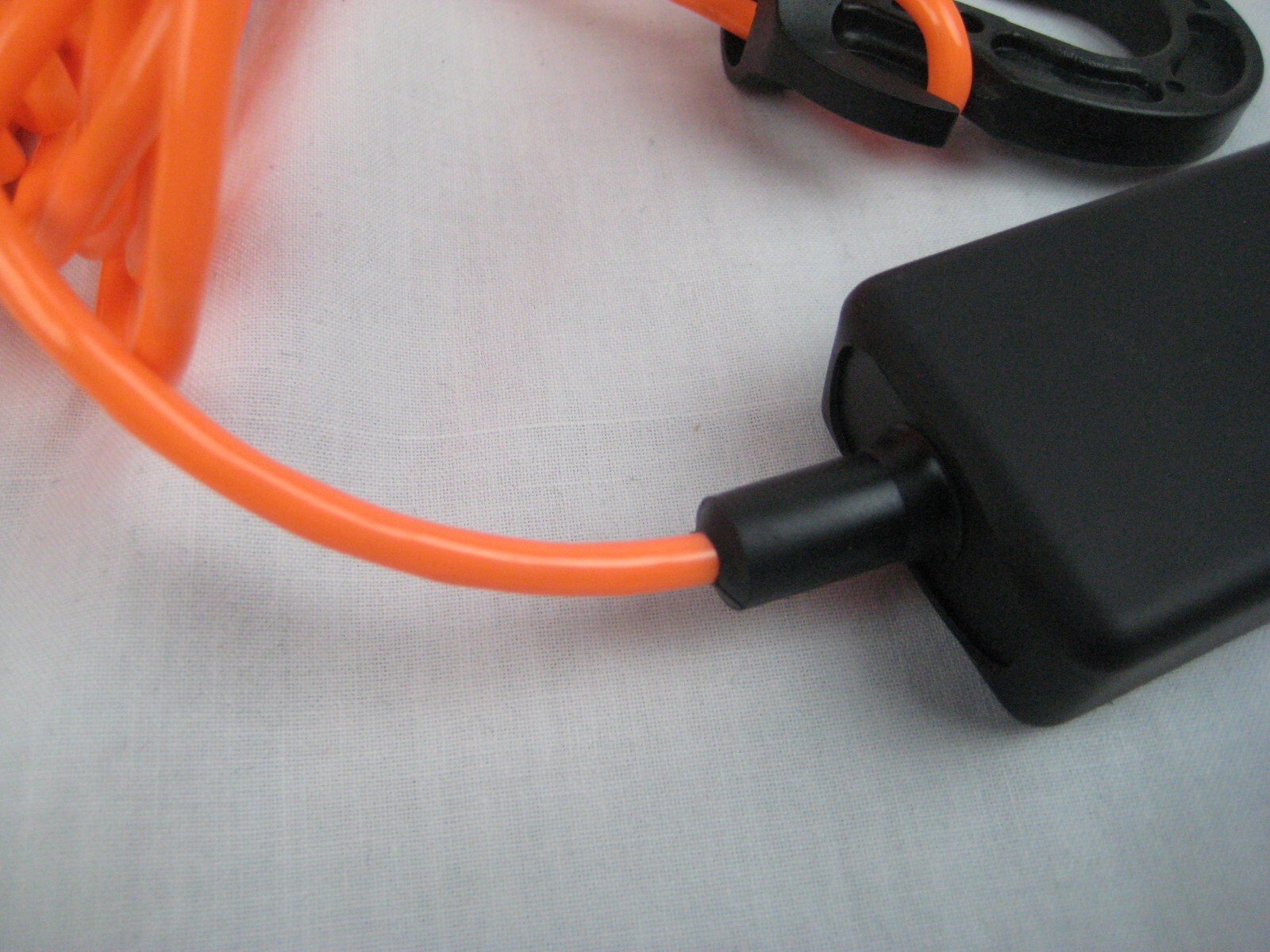 26' Day Glow Orange Extension Cord Assembly with hook GSE, Same as David Clark