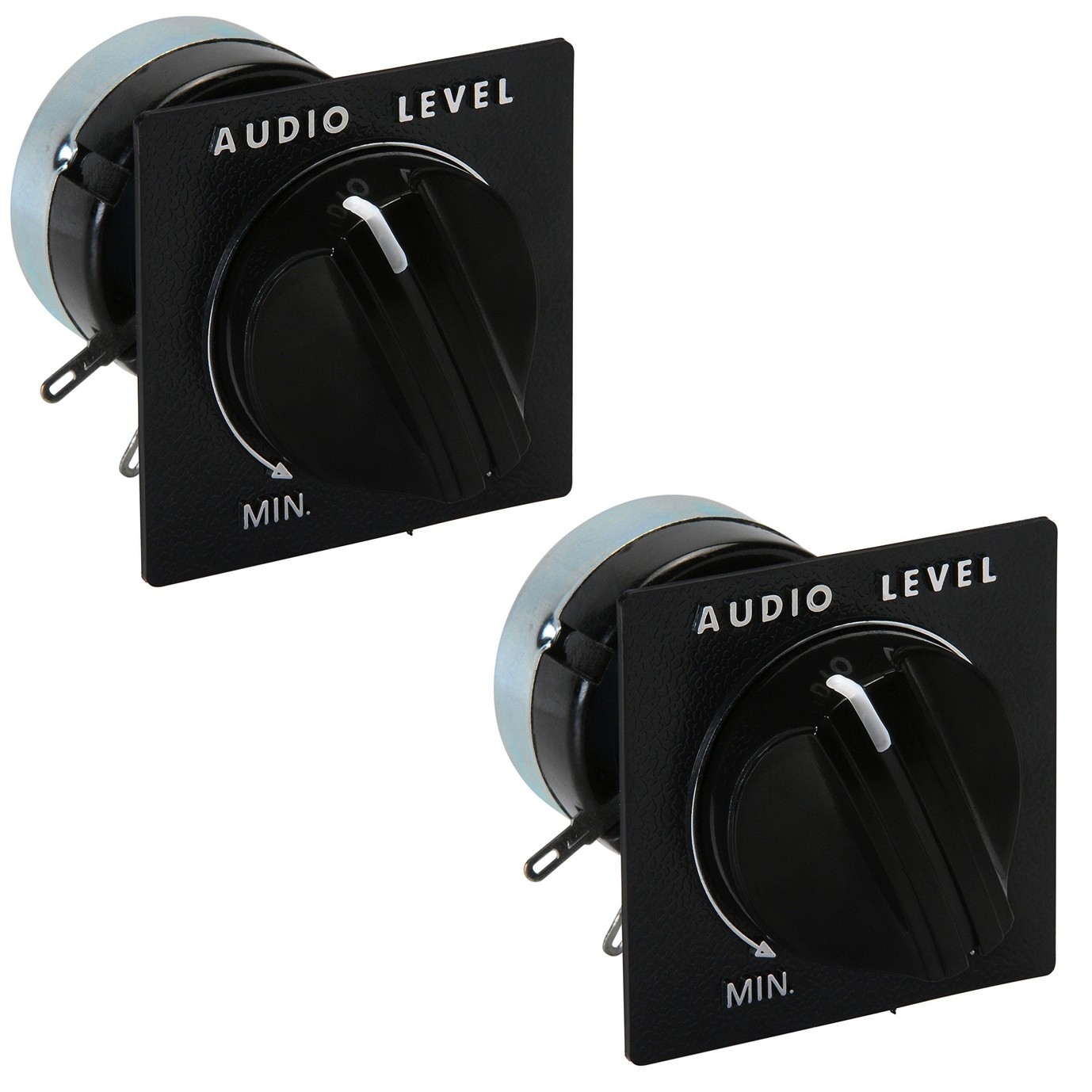 TWO PACK Speaker Volume L-Pad 8-Ohm 15 Watt Monaural Audio Sound Level Controls