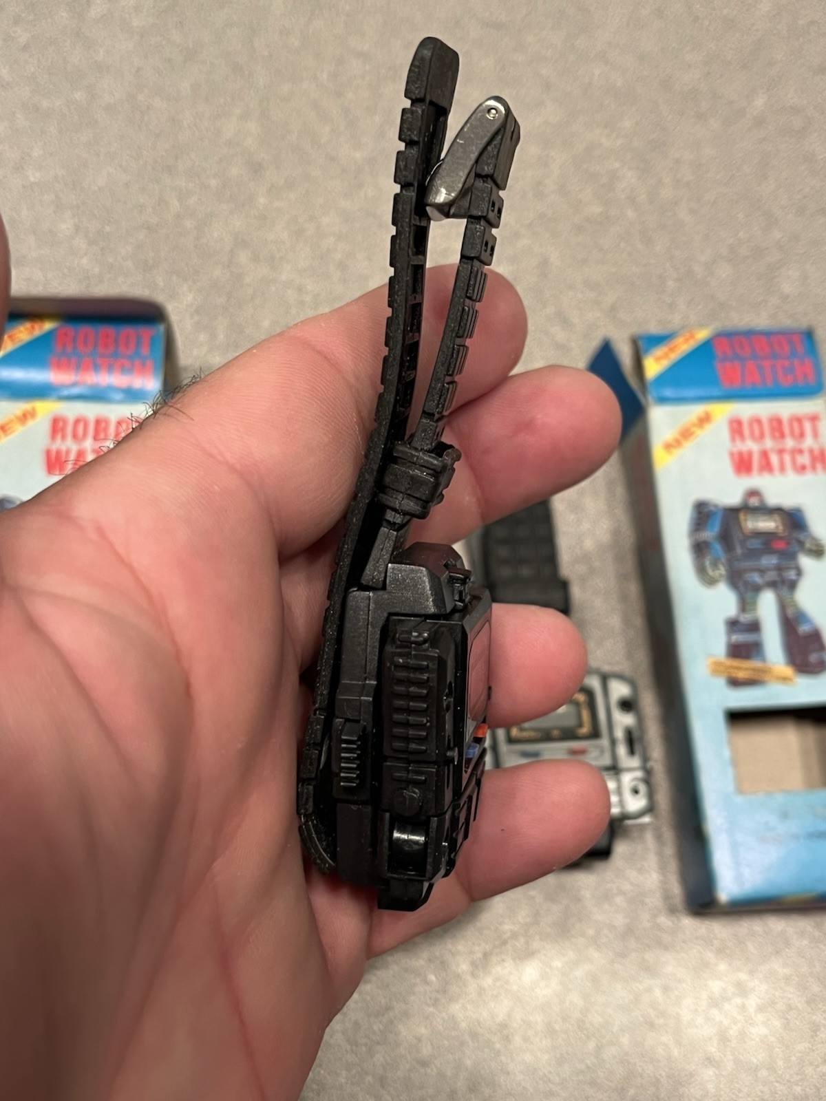 Vintage 1980's Robot Watch Transformer Hong Kong Open With Box Lot