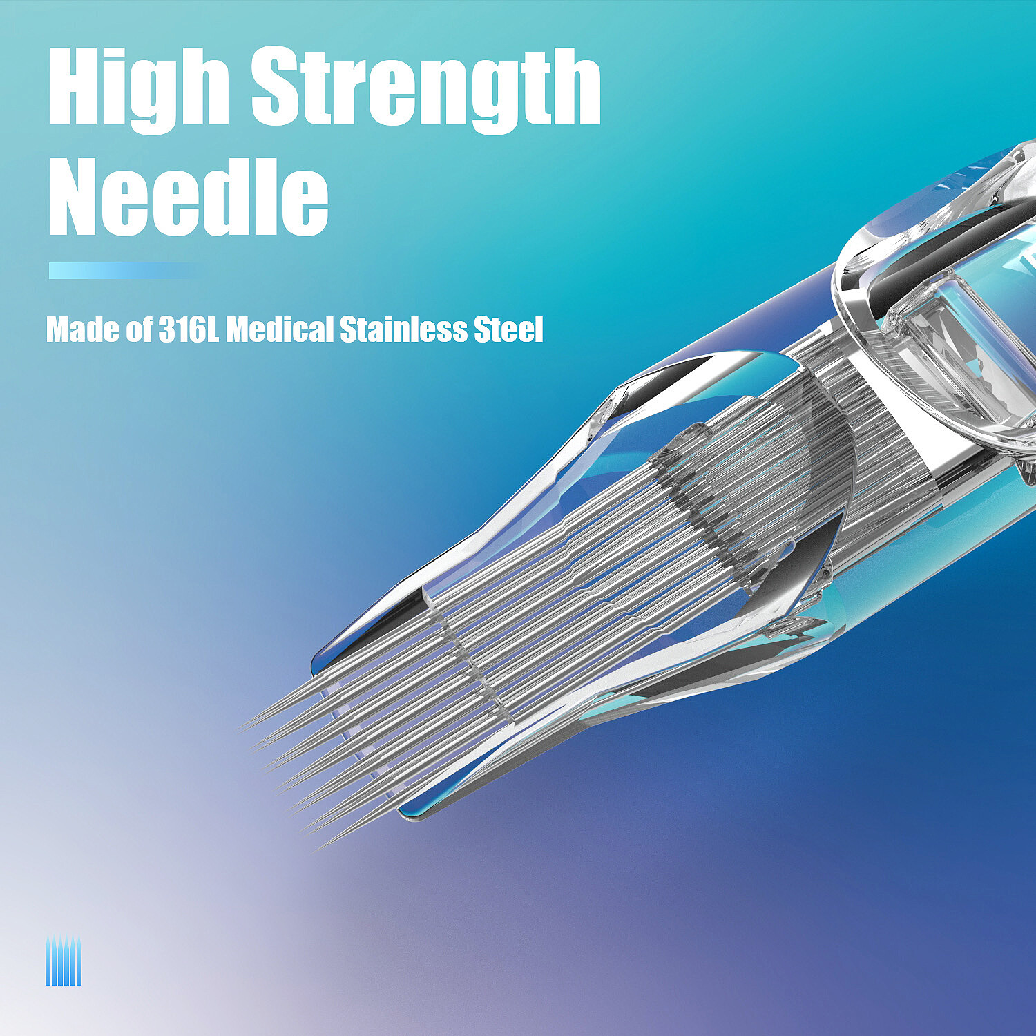 20-50Pcs Mixed Professional Sterile Tattoo Needle Cartridges Size RL RS RM M1