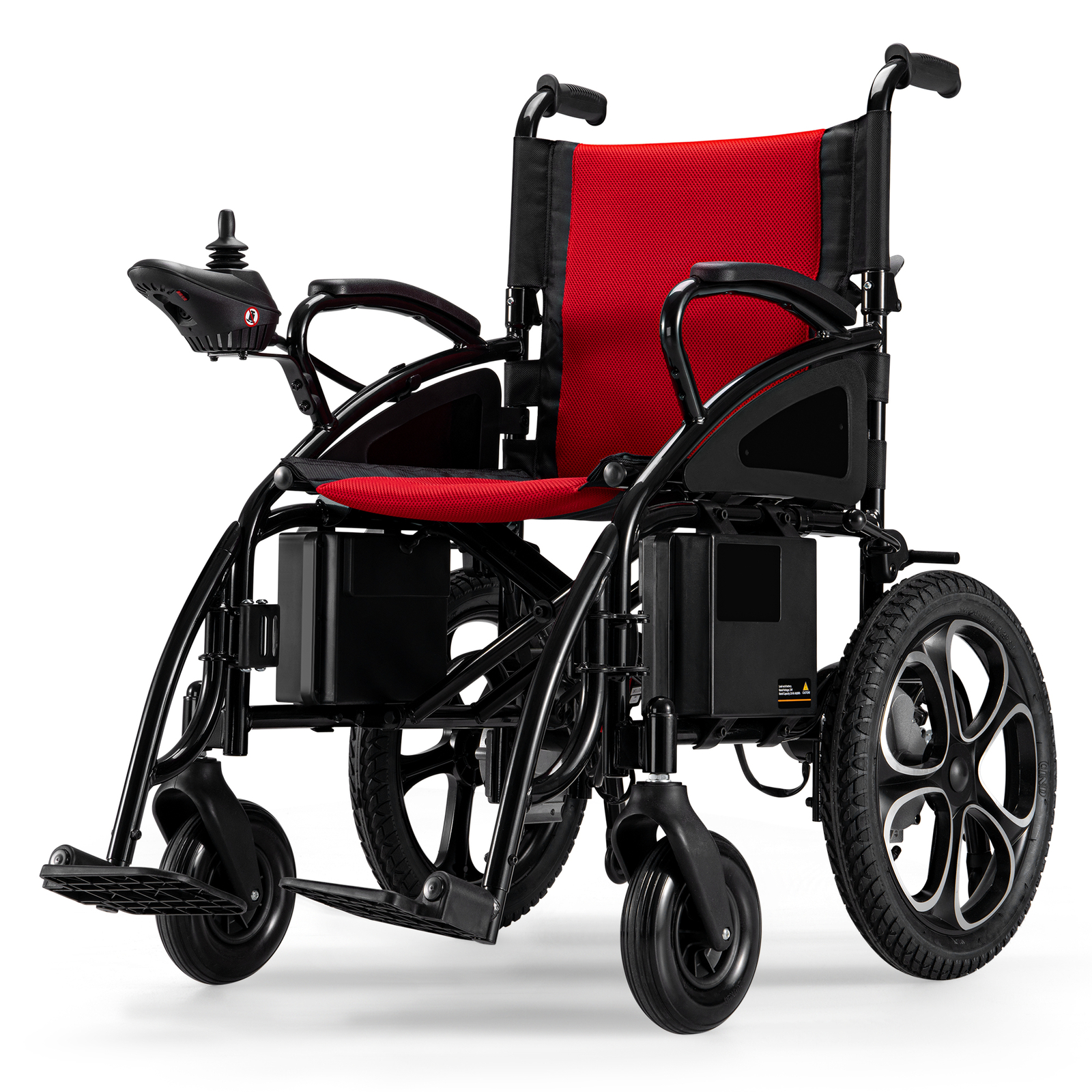 All Terrain Electric Wheelchair Heavy Duty 500W Foldable Electric Wheelchairs