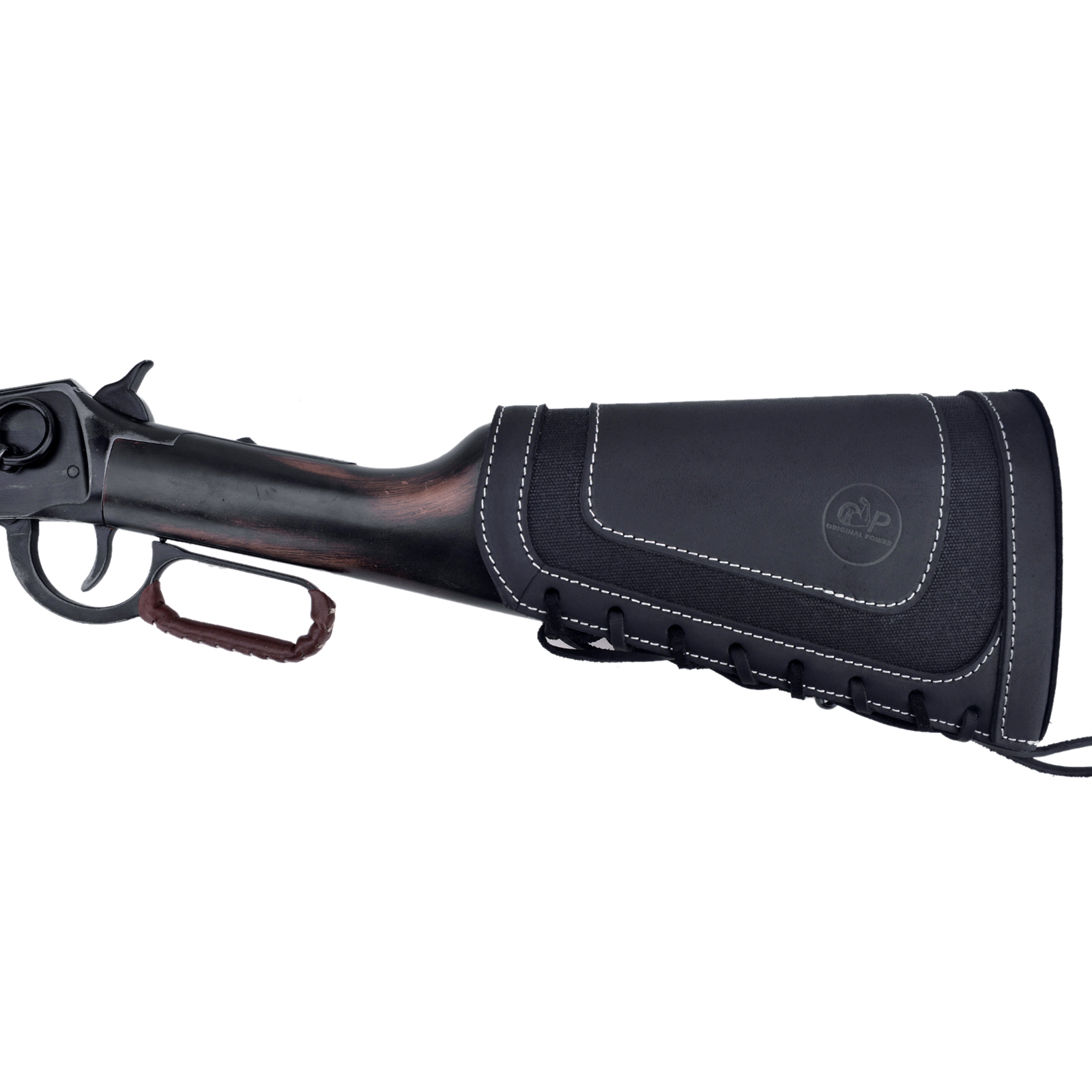 Leather Shotgun Rifle Buttstock Canvas Ammo Covers .22LR .308 .30/30 12GA .357