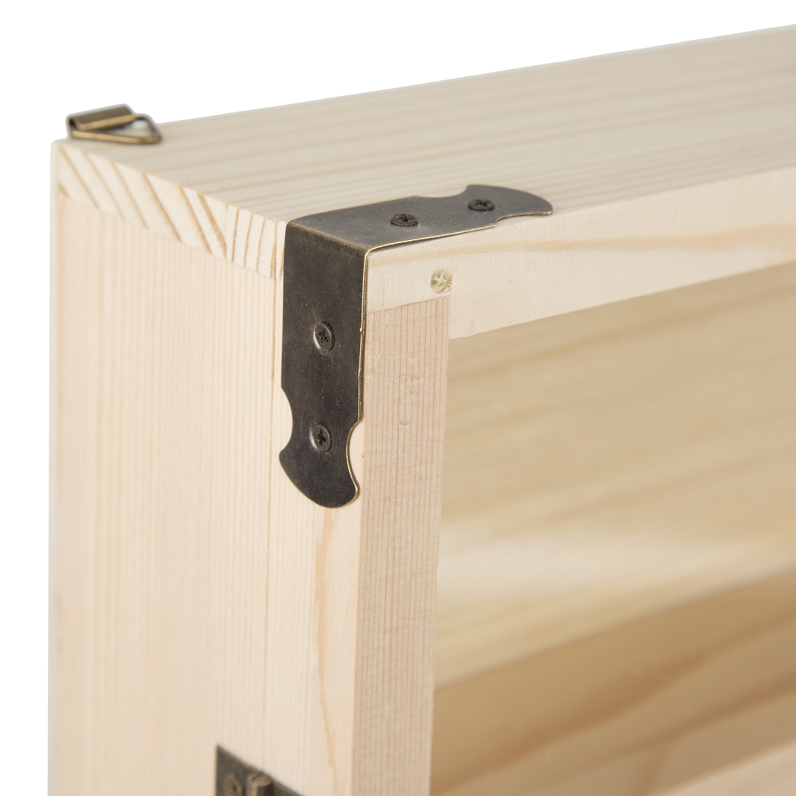 6 Tier Wooden Wall Mounted Display Cabinet Model Toy Collection Locker