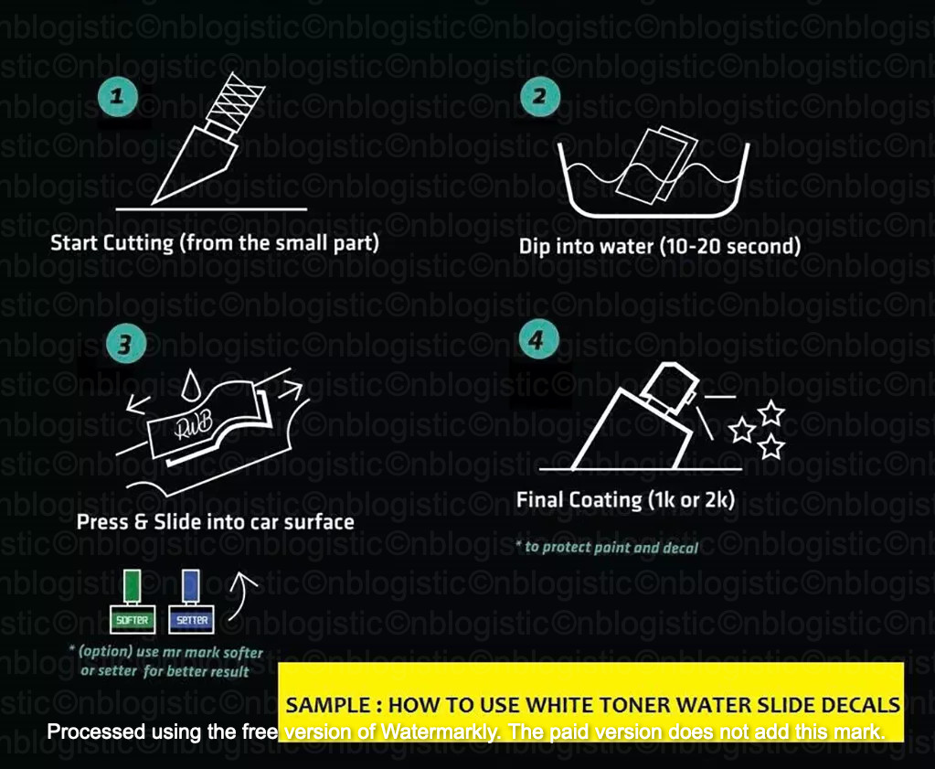 '83 CHEVY SILVERADO Custom WaterSlide Decal for hot wheels 1/64 a1