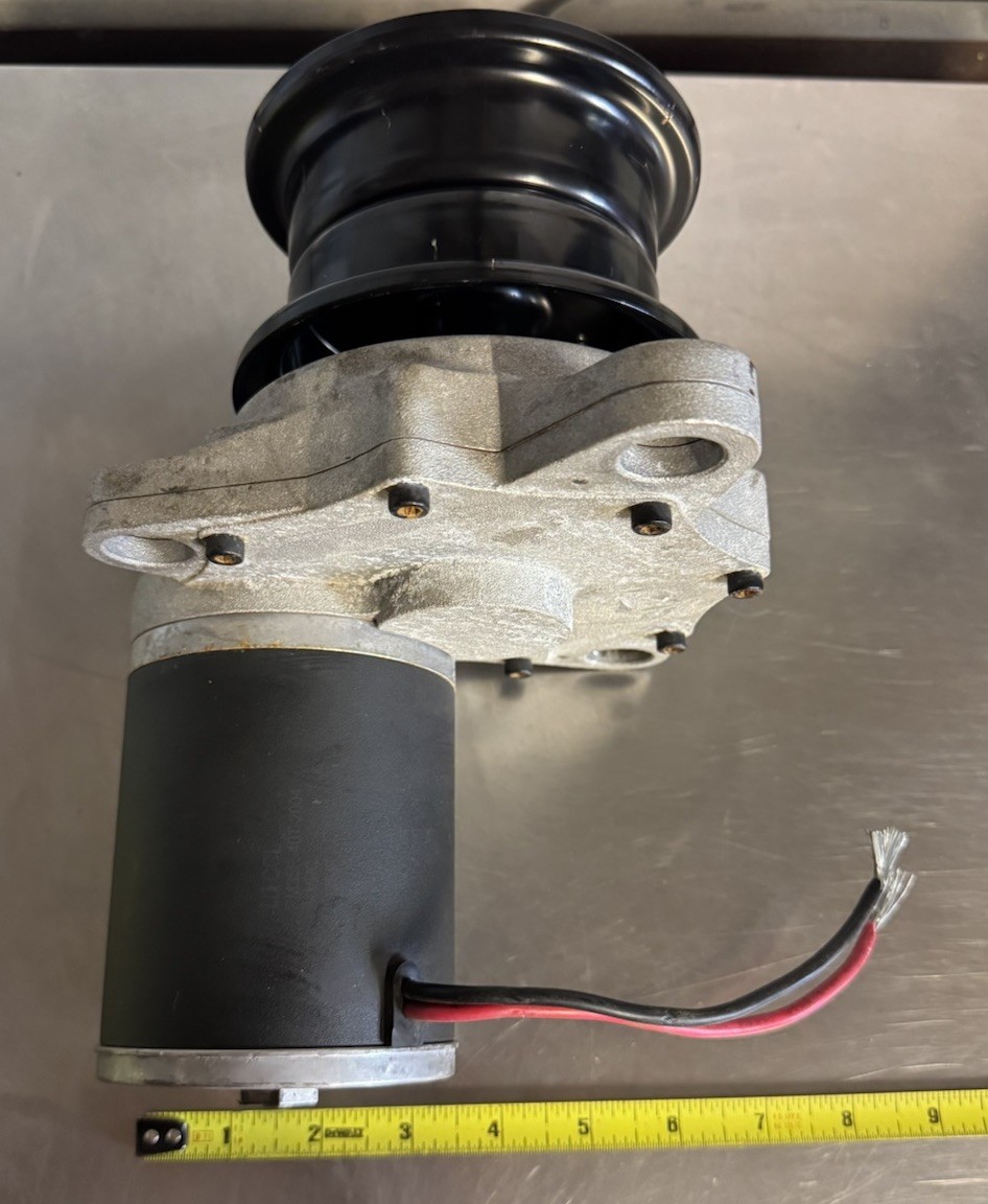 Electric Gearbox Motor winch capstan power winch crab pot puller 12v 24v dc