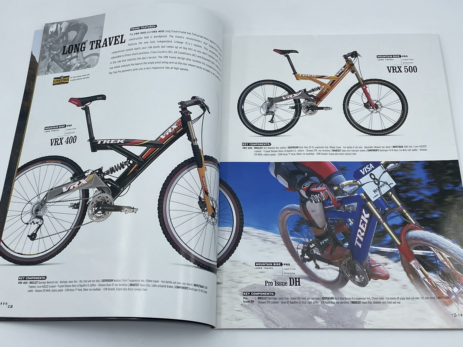 NEW 1999 TREK Bicycles Full-Line Catalog USPS LANCE ARMSTRONG! Road MTB BMX Etc