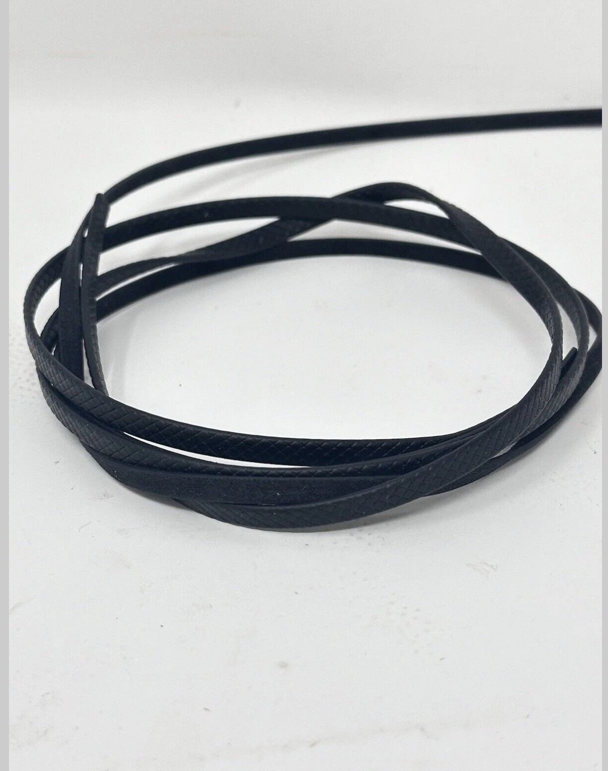 Black Tacky Football Lace Repair Kit - Compare to Wilson GST ACL Pebble Lacing