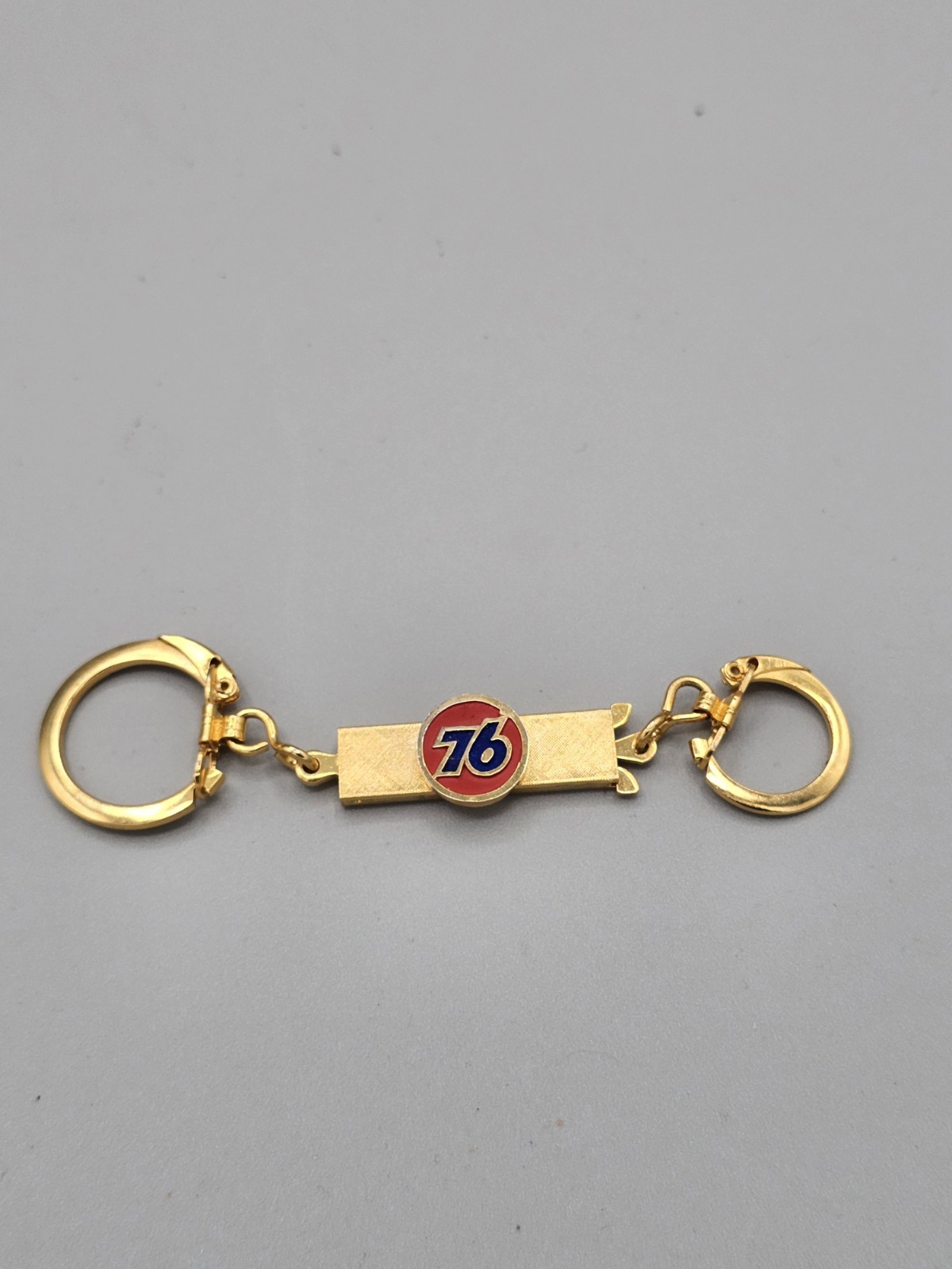 Union 76 Gas Key Chain Logo Gasoline Souvenir Salesman Sample Near Mint Vintage