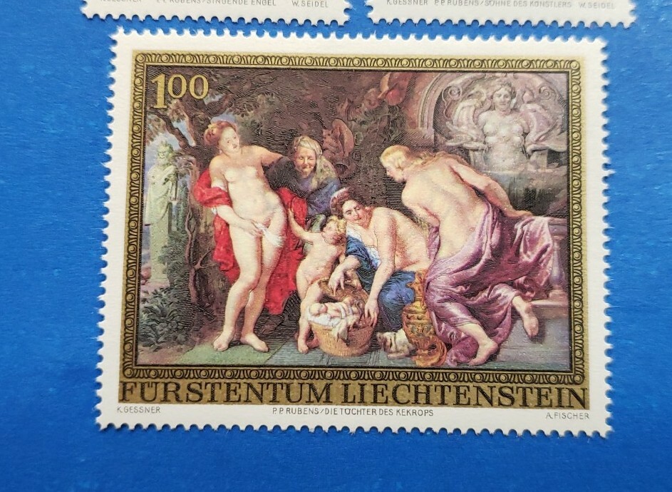 Liechtenstein Stamps, Scott 595-597 Complete Set MNH