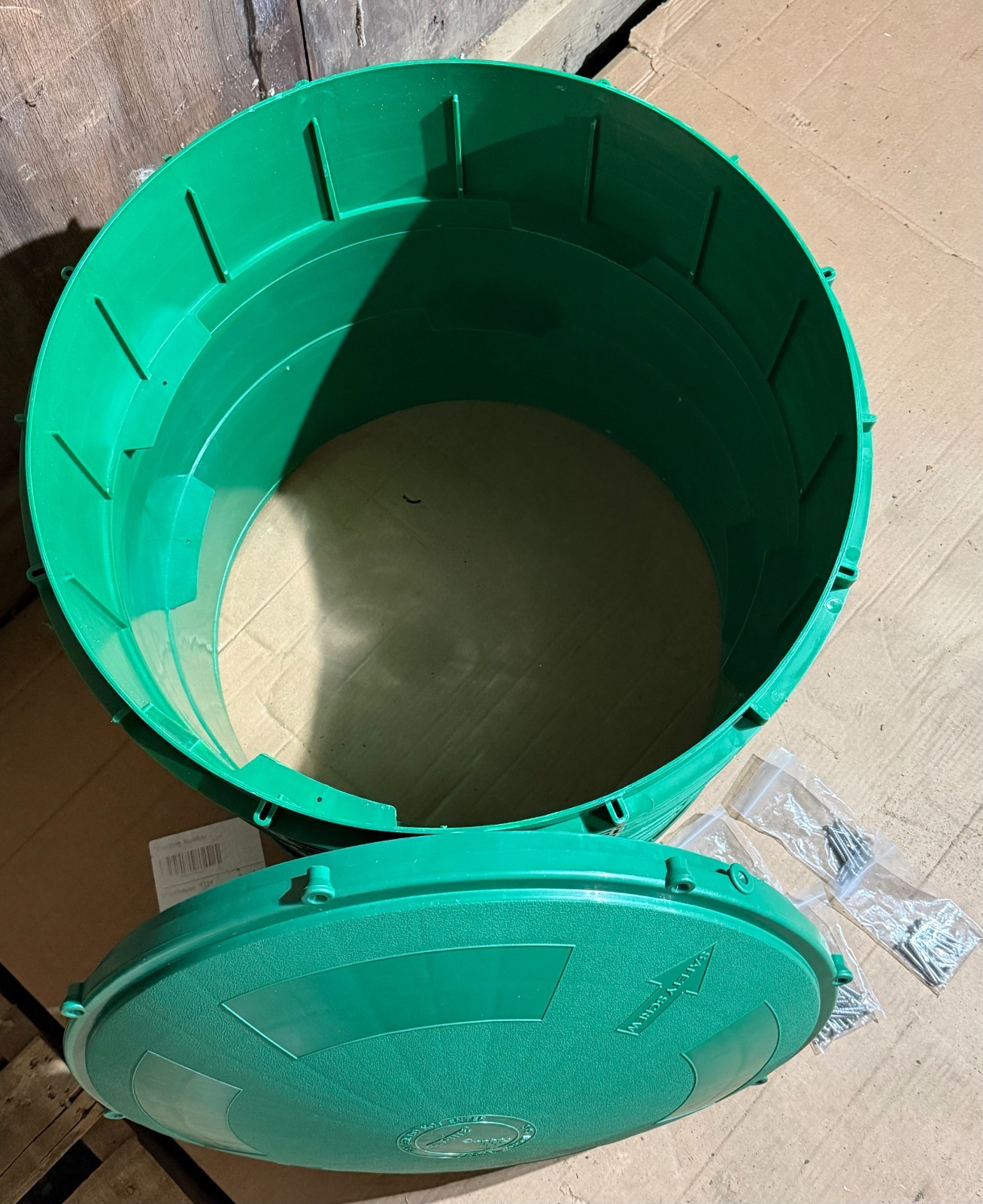 VPC 20 in. x 18 in. Tall Septic Tank Riser Combo