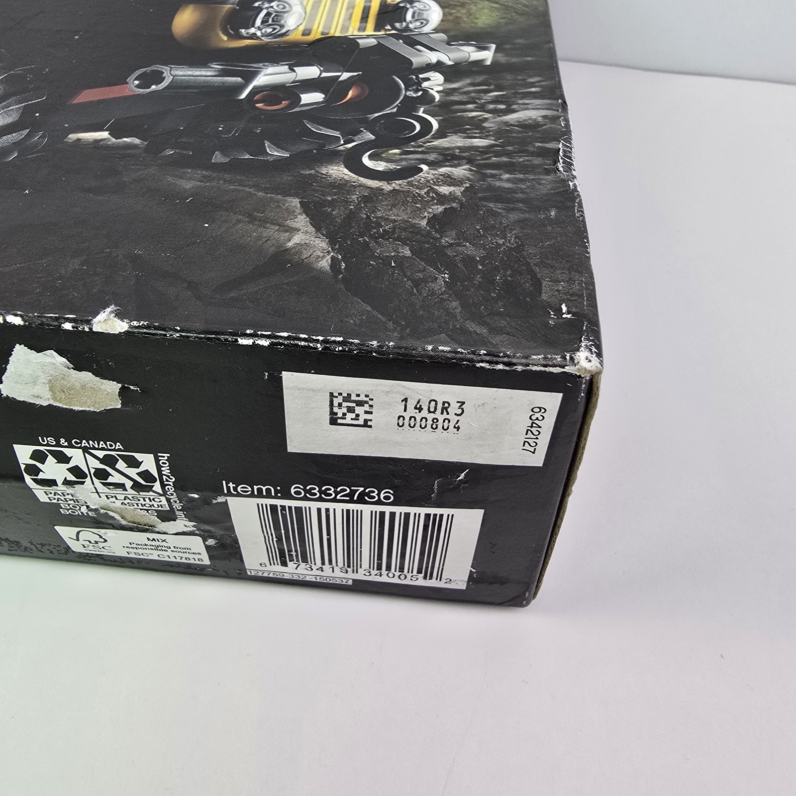 LEGO TECHNIC 42122 Jeep Wrangler 665 Pcs-Sealed