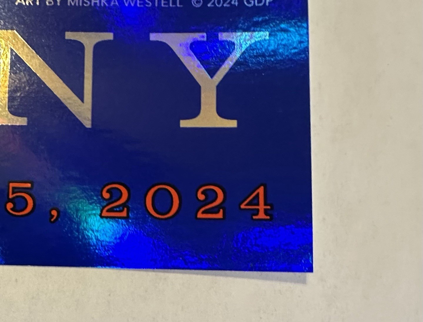 Dead & Company Poster 6/15/2024 Las Vegas Sphere Mishka Westell Printer’s Proof