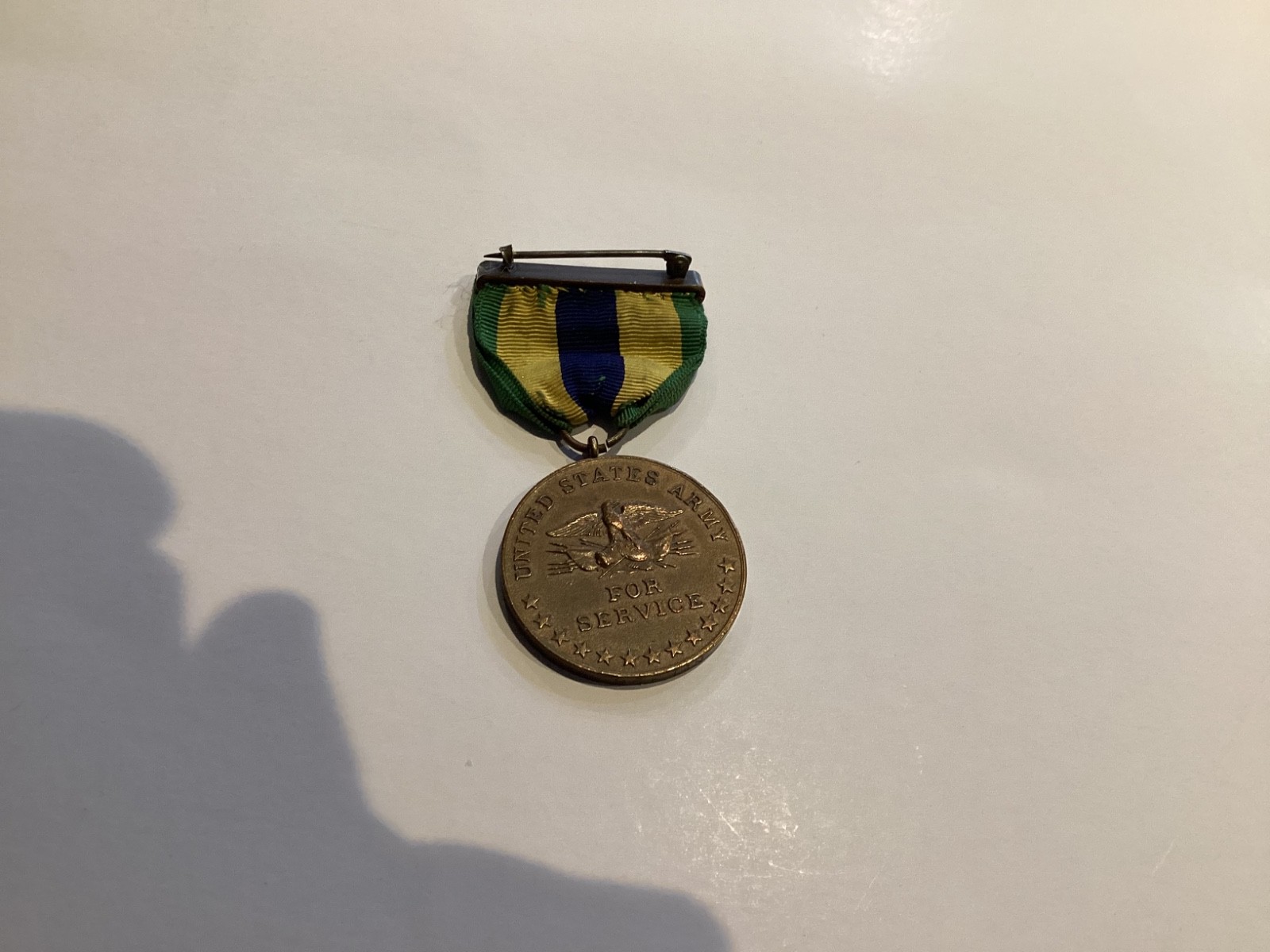 US ARMY MEXICAN SERVICE CAMPAIGN MEDAL NUMBERED 1911-1917 #1396