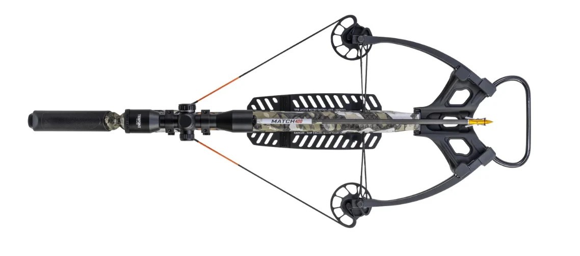 Wicked Ridge Warrior 400 Crossbow With Pro-View Scope Peak XT Bundle