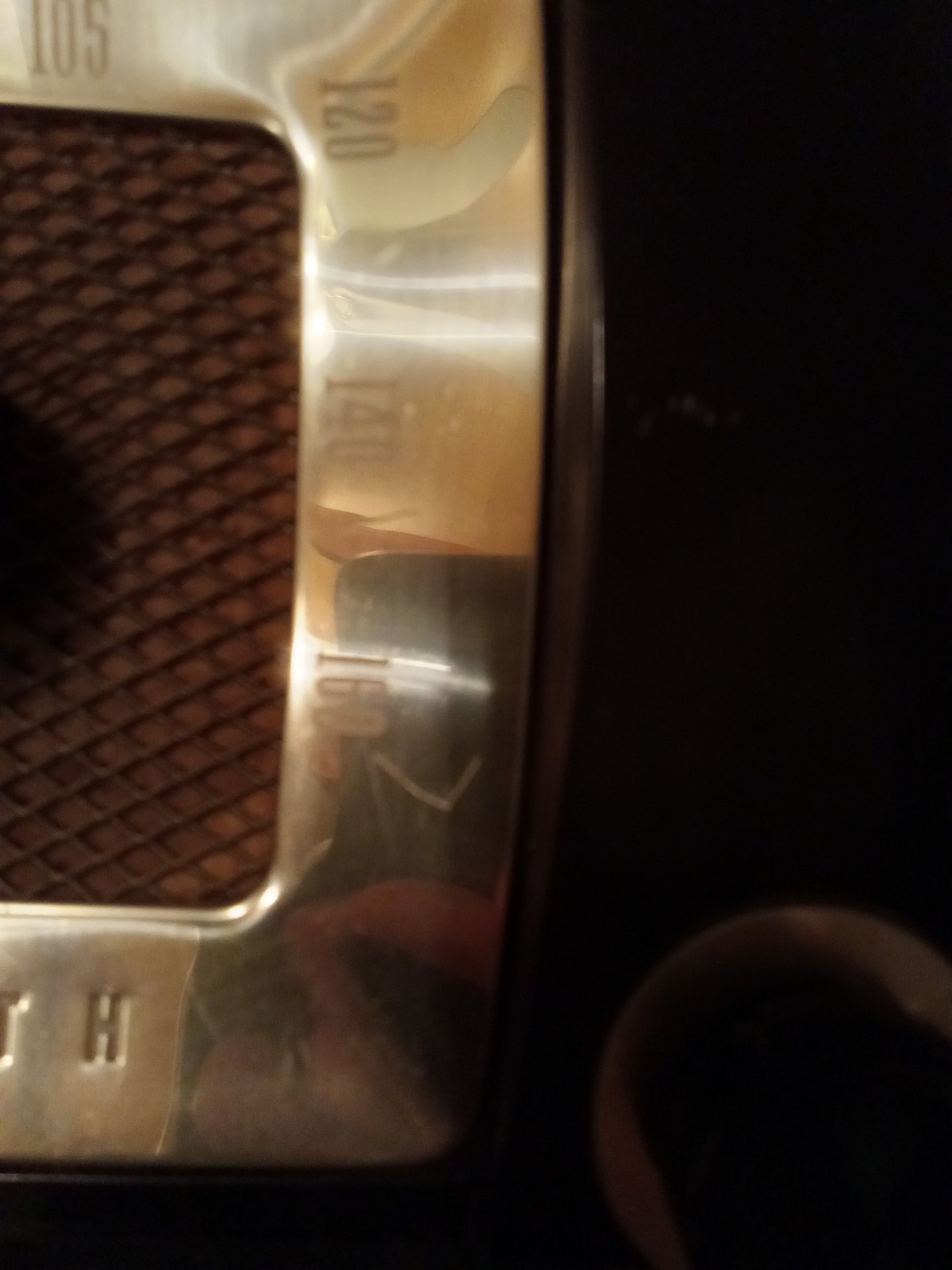 Vntg 1951 Zenith Brown Bakelite Gold Trim 6 Tube Radio Model H-615 ZY Working